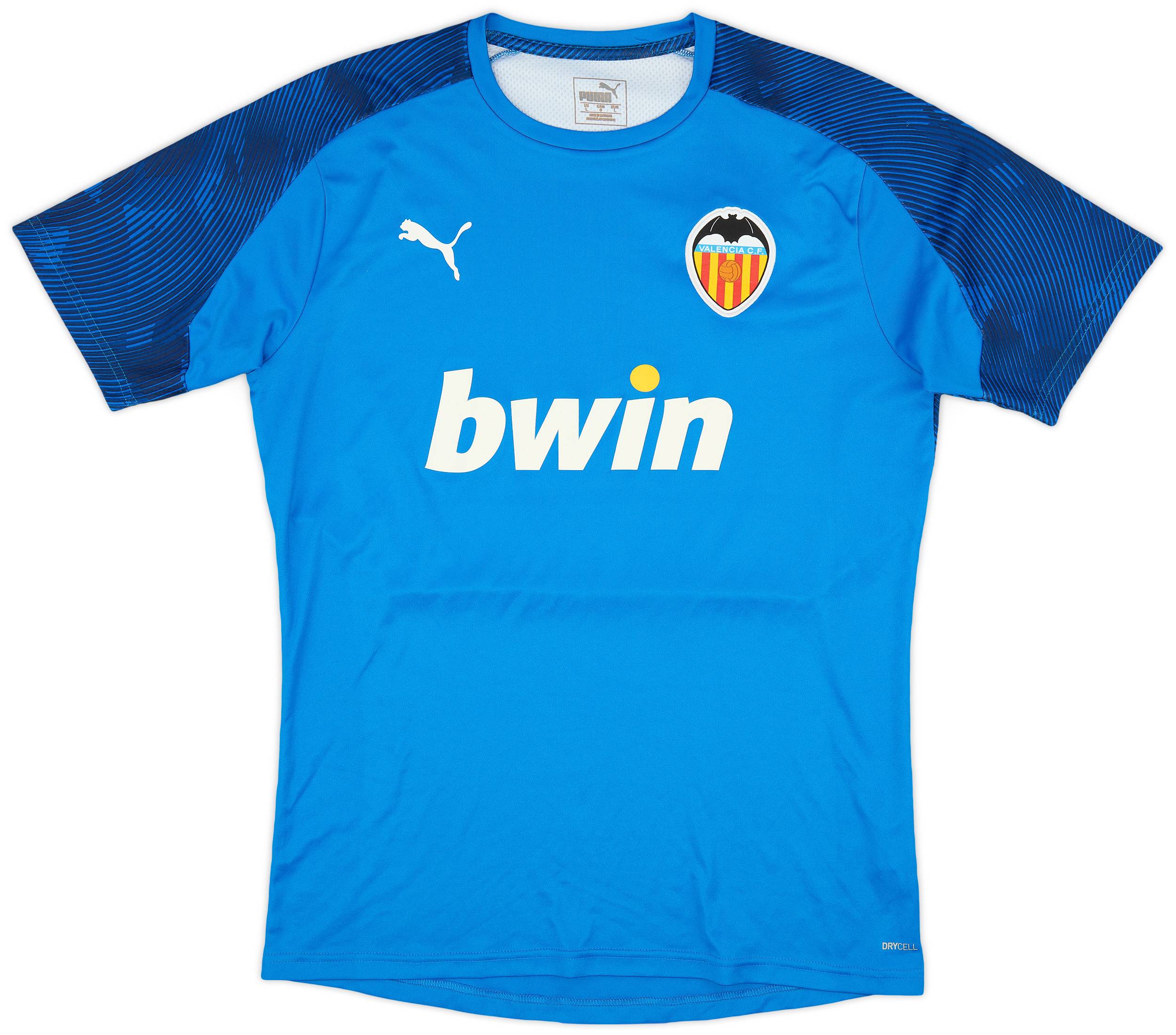 2019-20 Valencia Puma Training Shirt - 8/10 - (L)