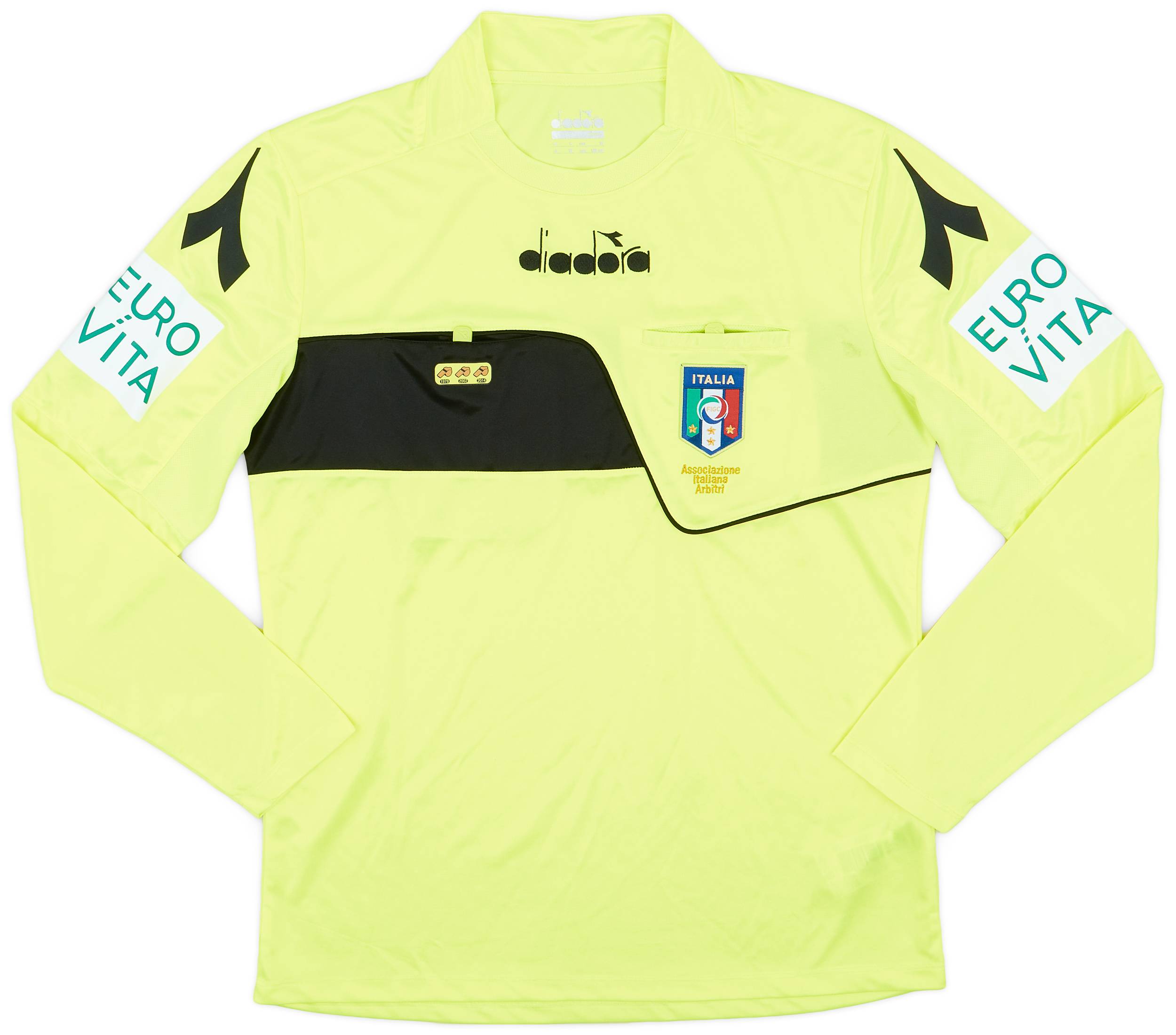 2018-19 Italy Legea Referee L/S Shirt - 8/10 - (M)
