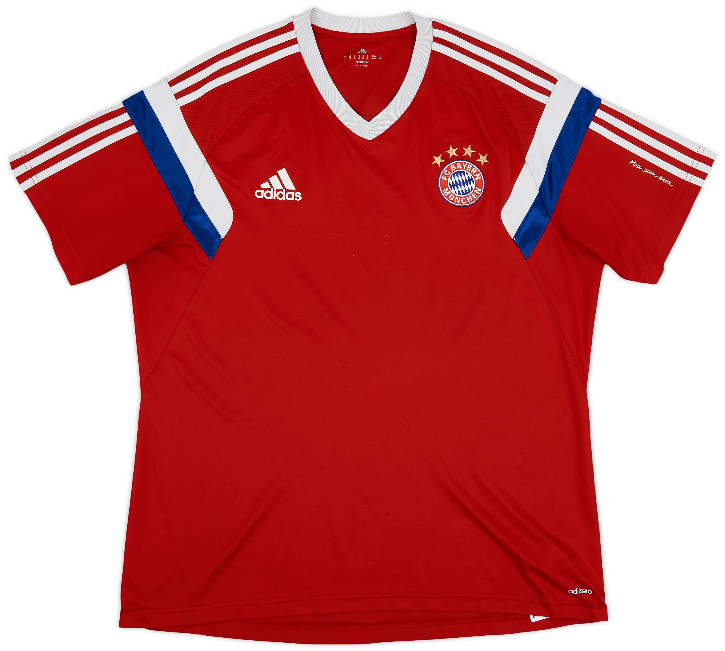 2014-15 Bayern Munich adidas Training Shirt - 5/10 - (XL)