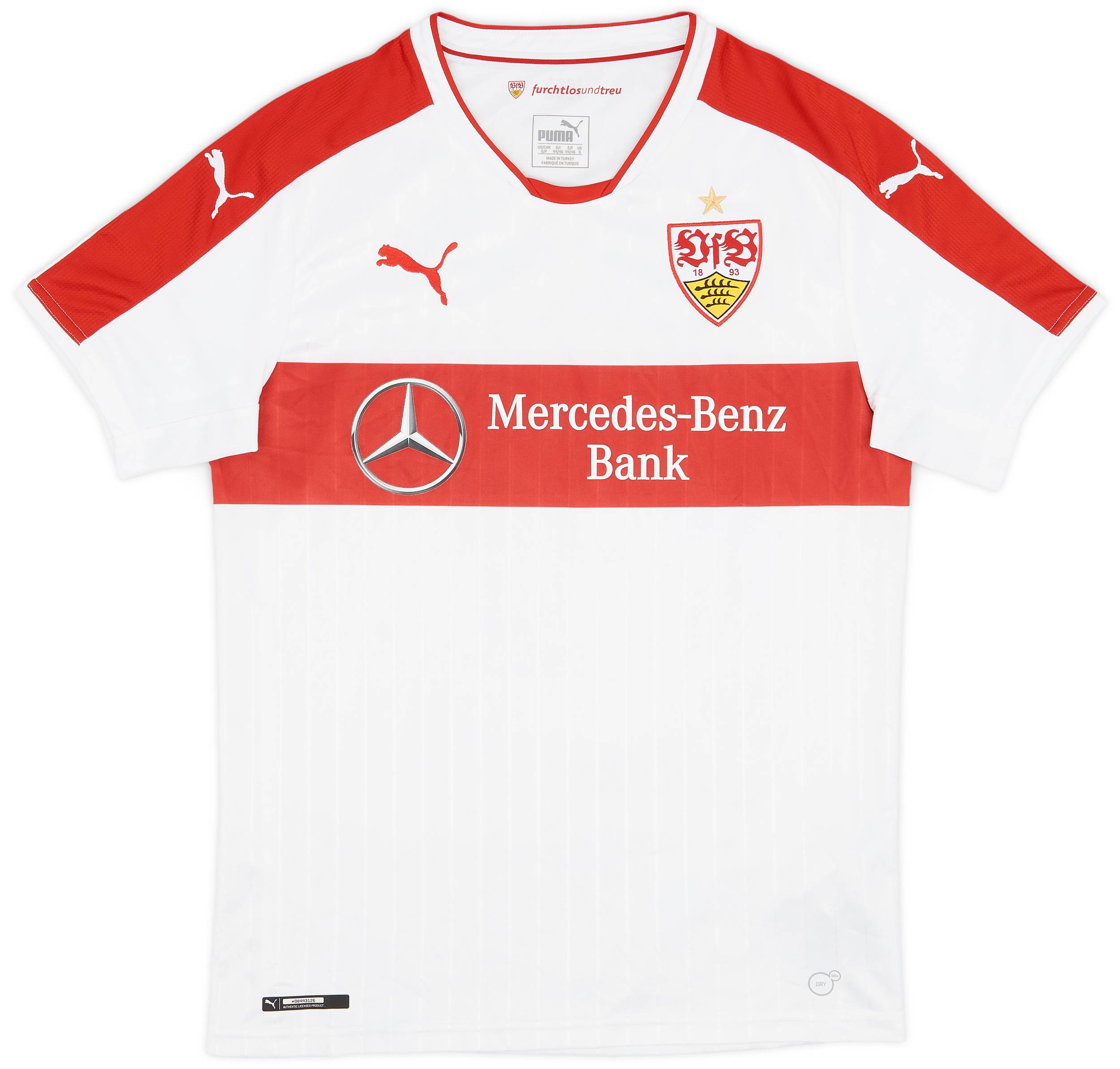 2016-17 Stuttgart Home Shirt - 9/10 - (S)