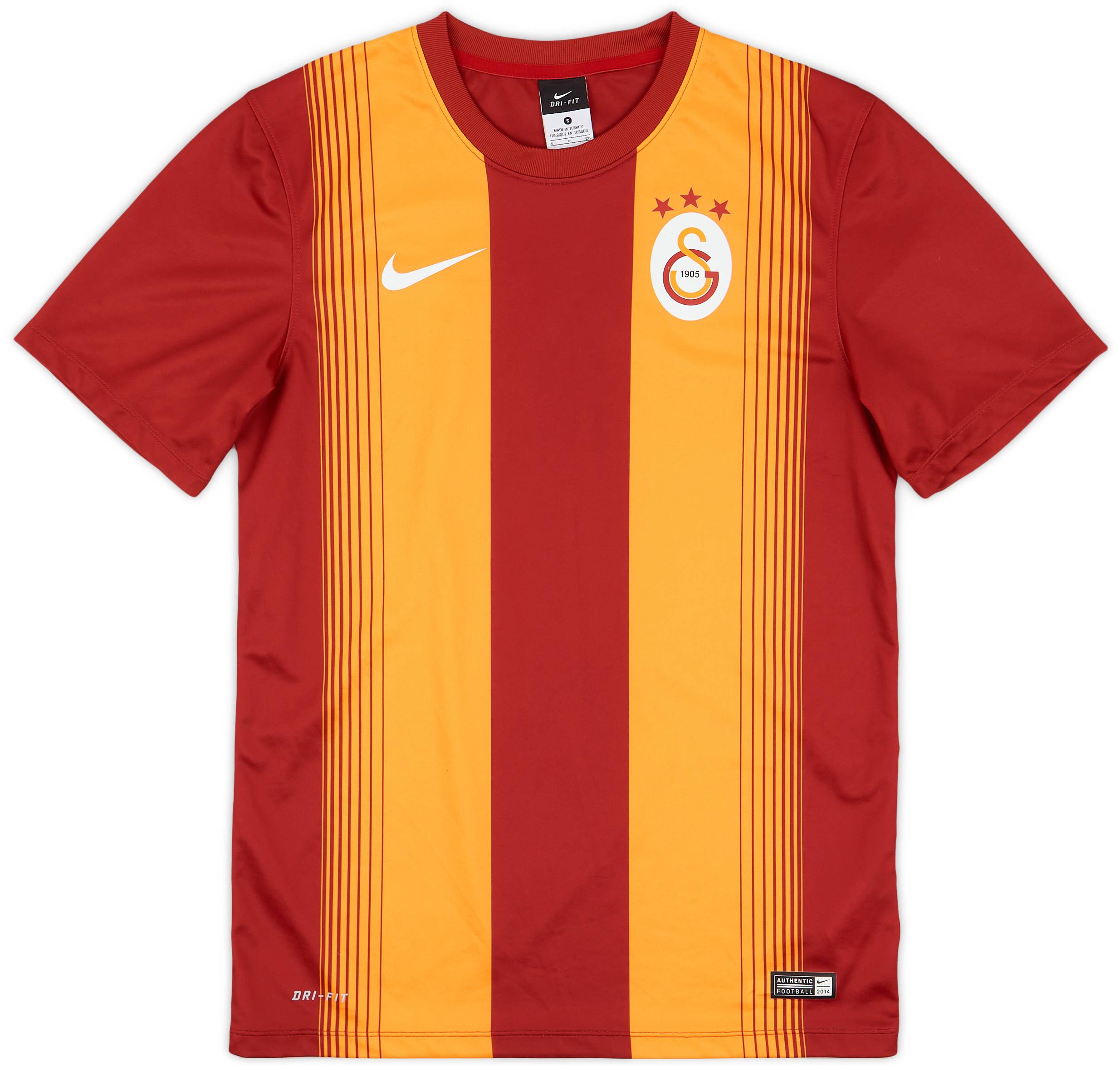 2014-15 Galatasaray Basic Home Shirt - 8/10 - (S)