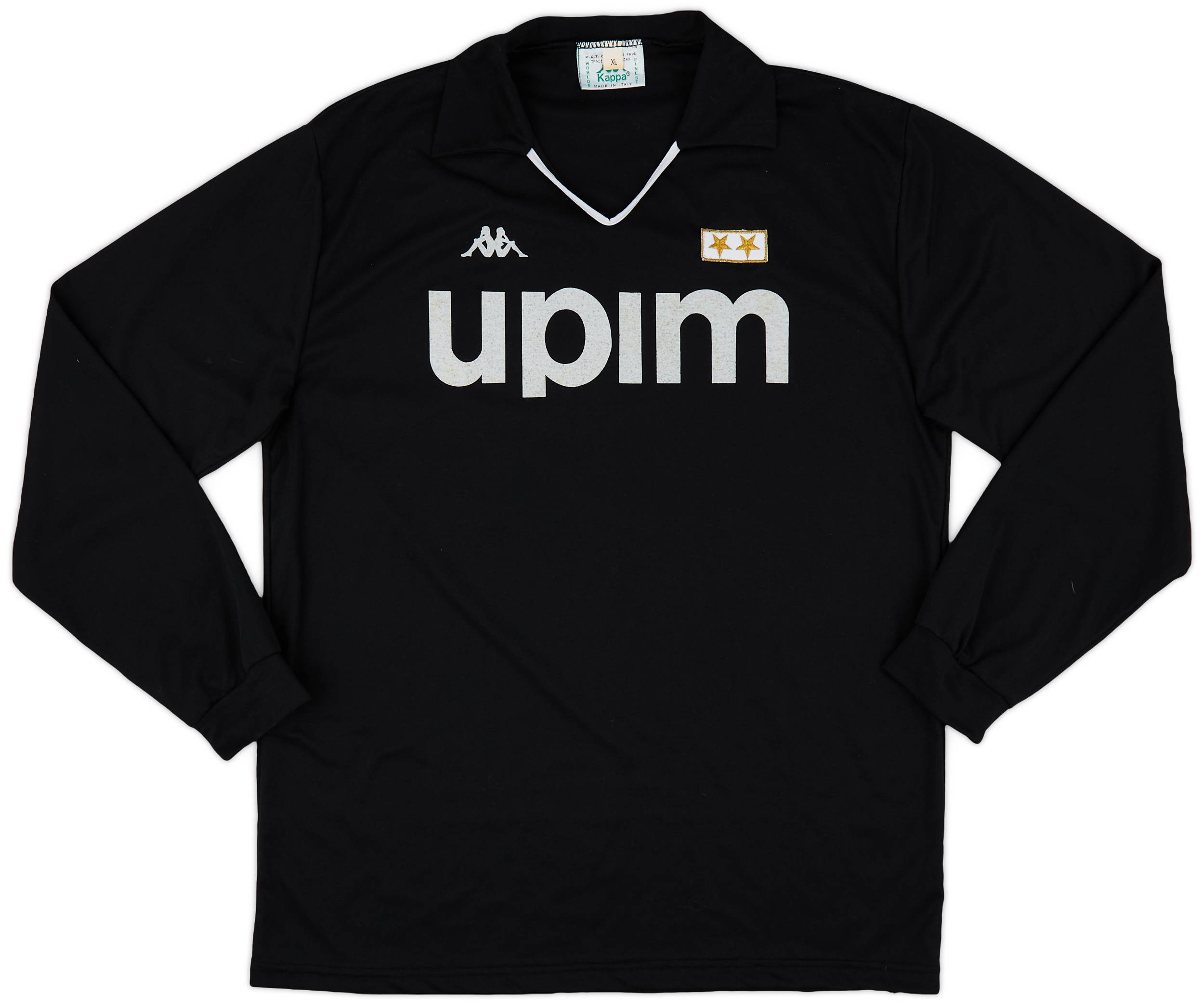 1990-91 Juventus Away L/S Shirt - 8/10 - (XL)