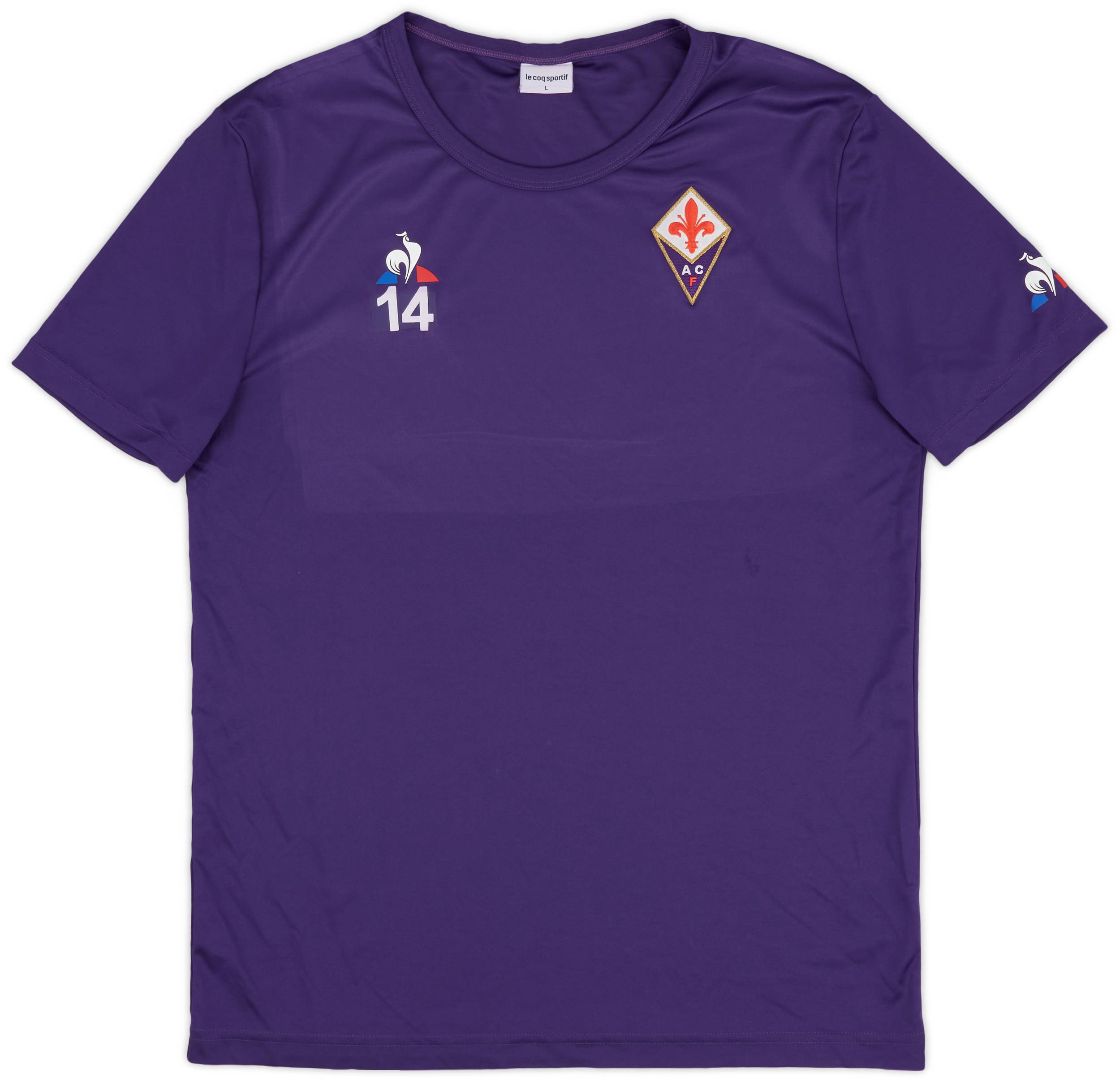 Le coq sportif fiorentina shirt qualité top