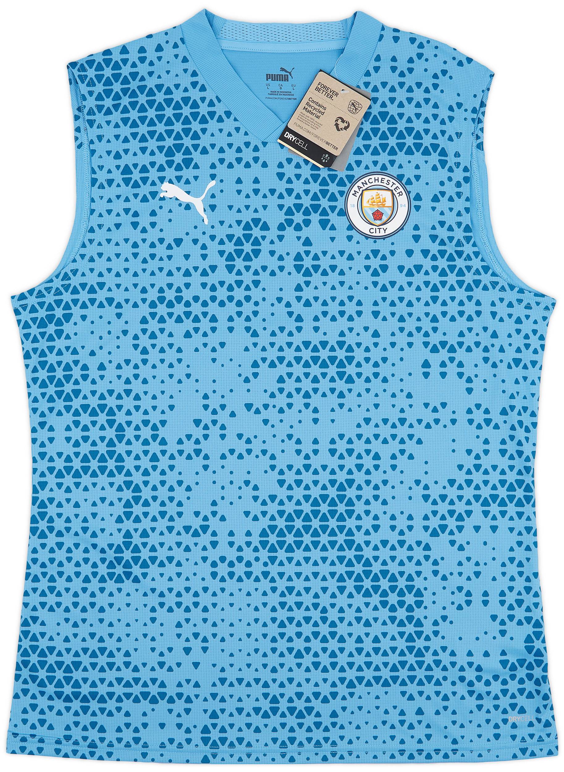 2023-24 Manchester City Puma Training Vest (XS)