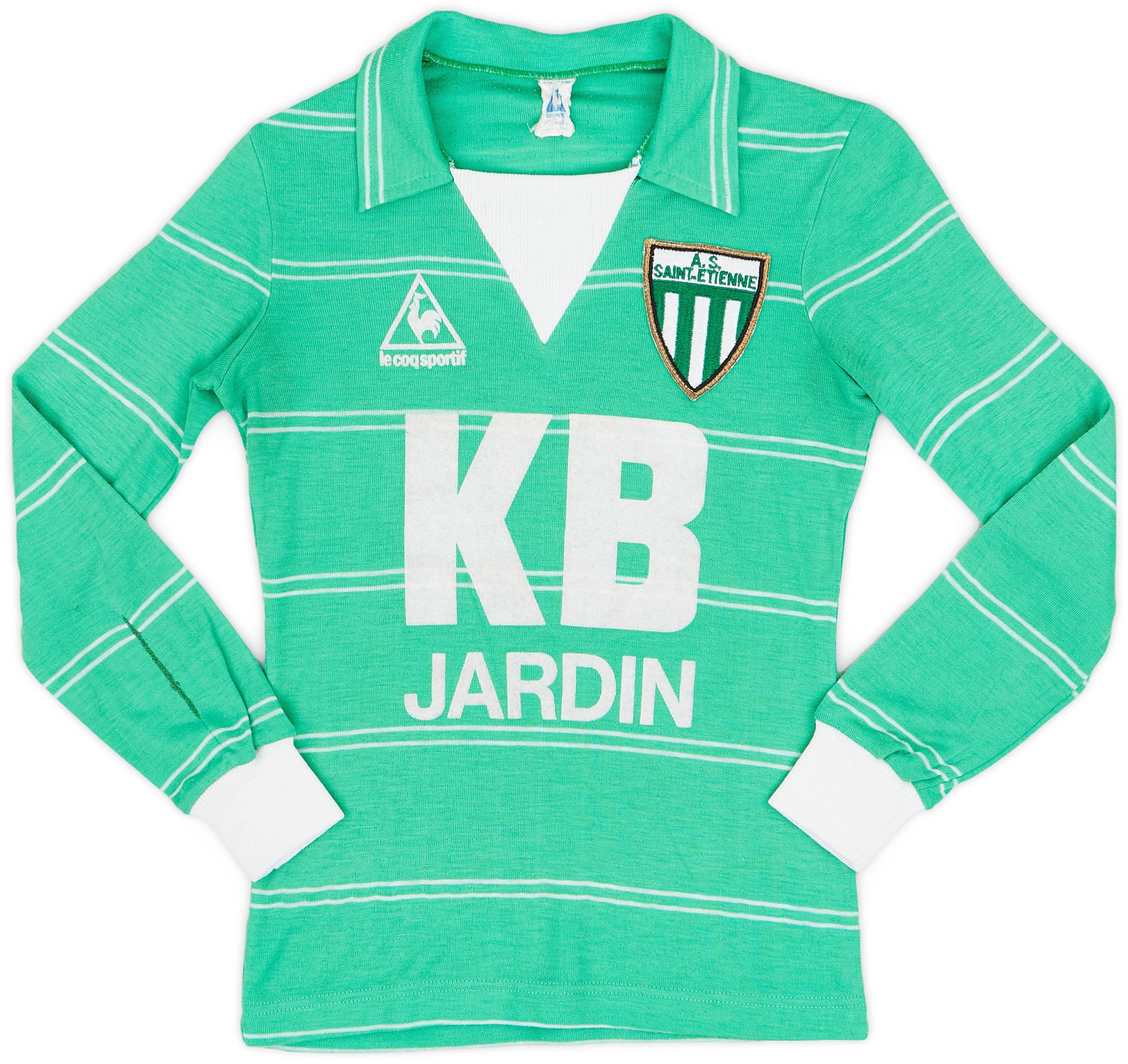 1981-82 Saint Etienne Home L/S Shirt - 7/10 - (M.Boys)