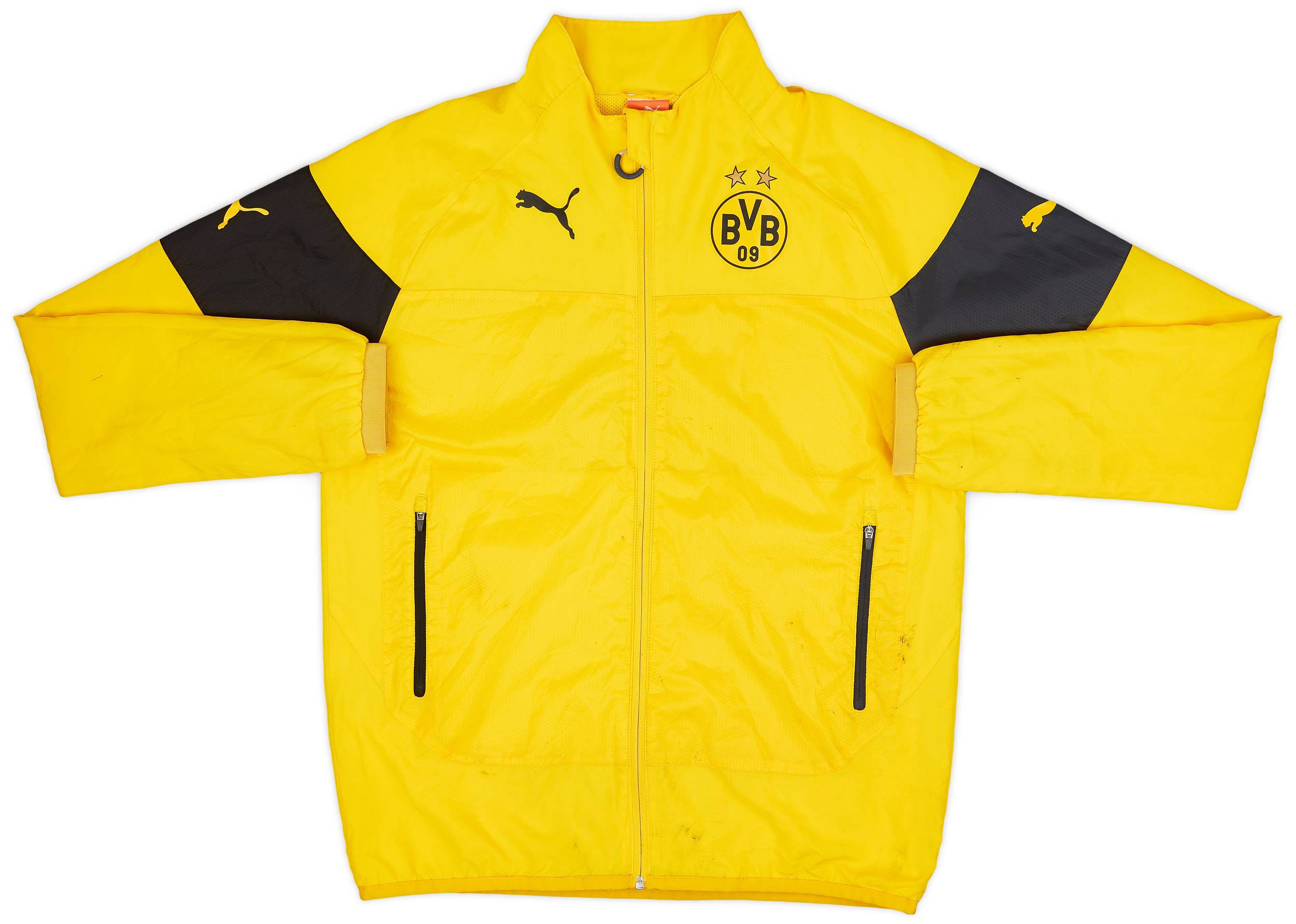 2014-15 Borussia Dortmund Puma Track Jacket - 4/10 - (M)