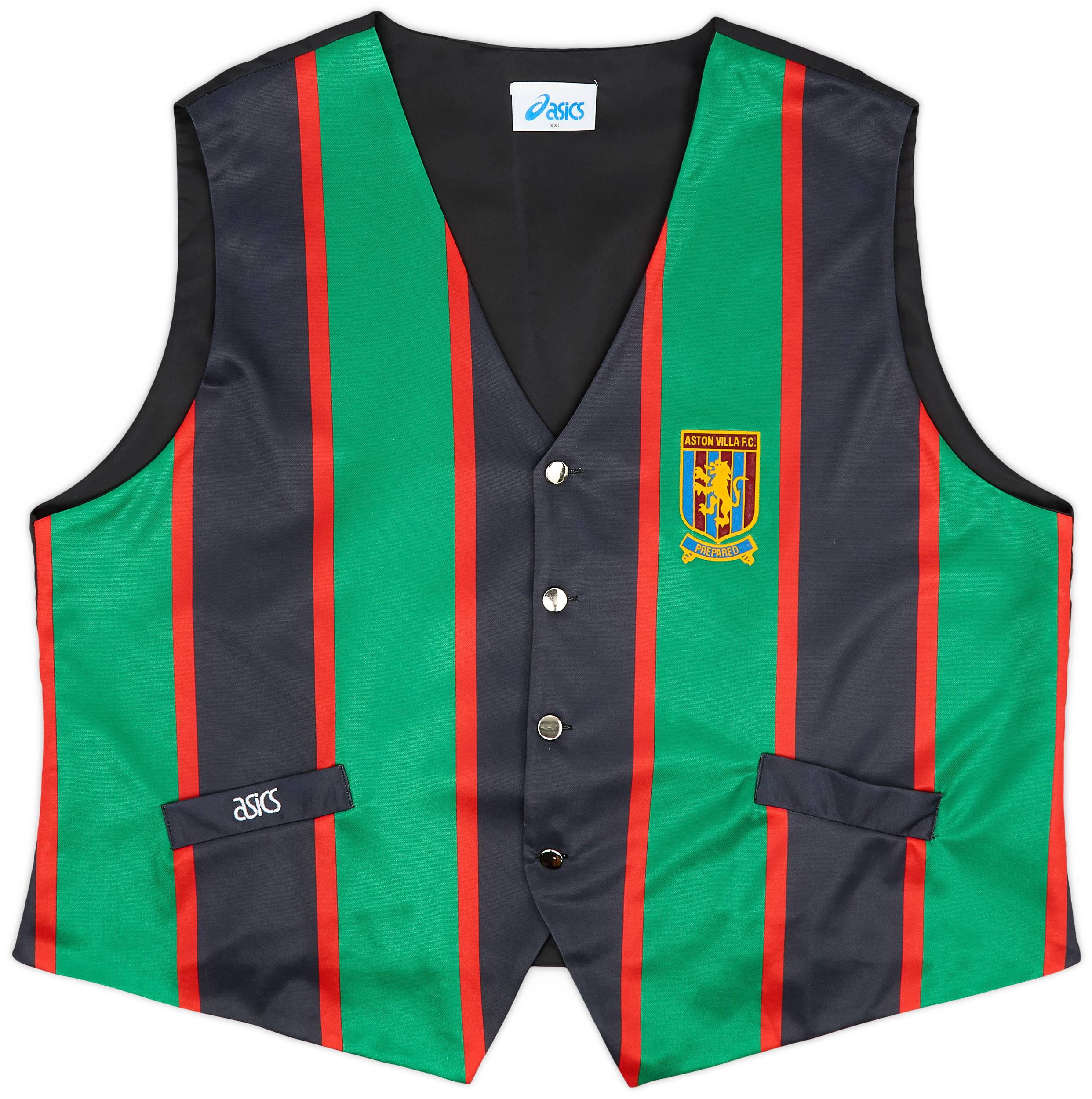 1993-95 Aston Villa Asics Waistcoat - 9/10 - (XXL)