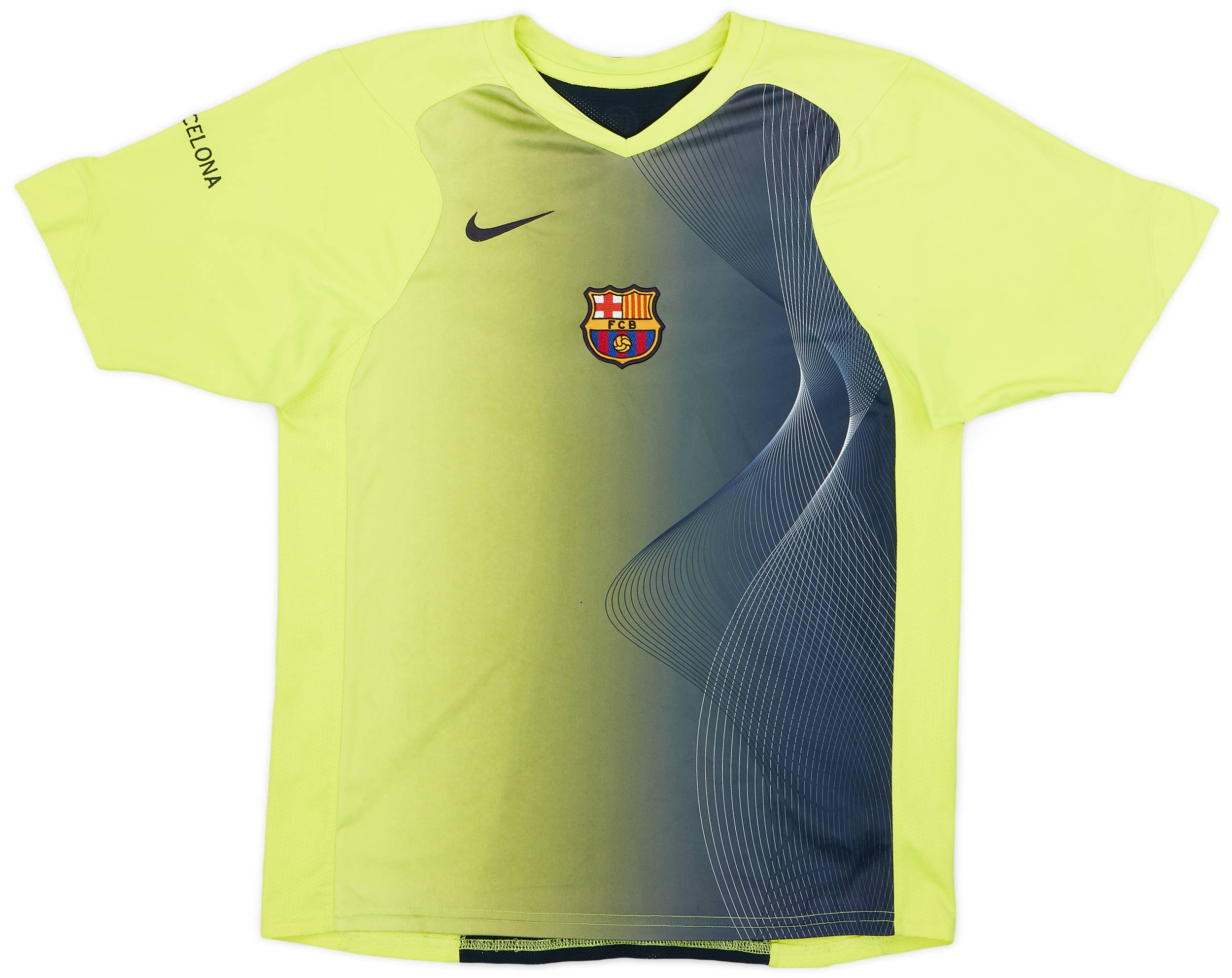 2005-06 Barcelona Nike Training Shirt - 6/10 - (S)