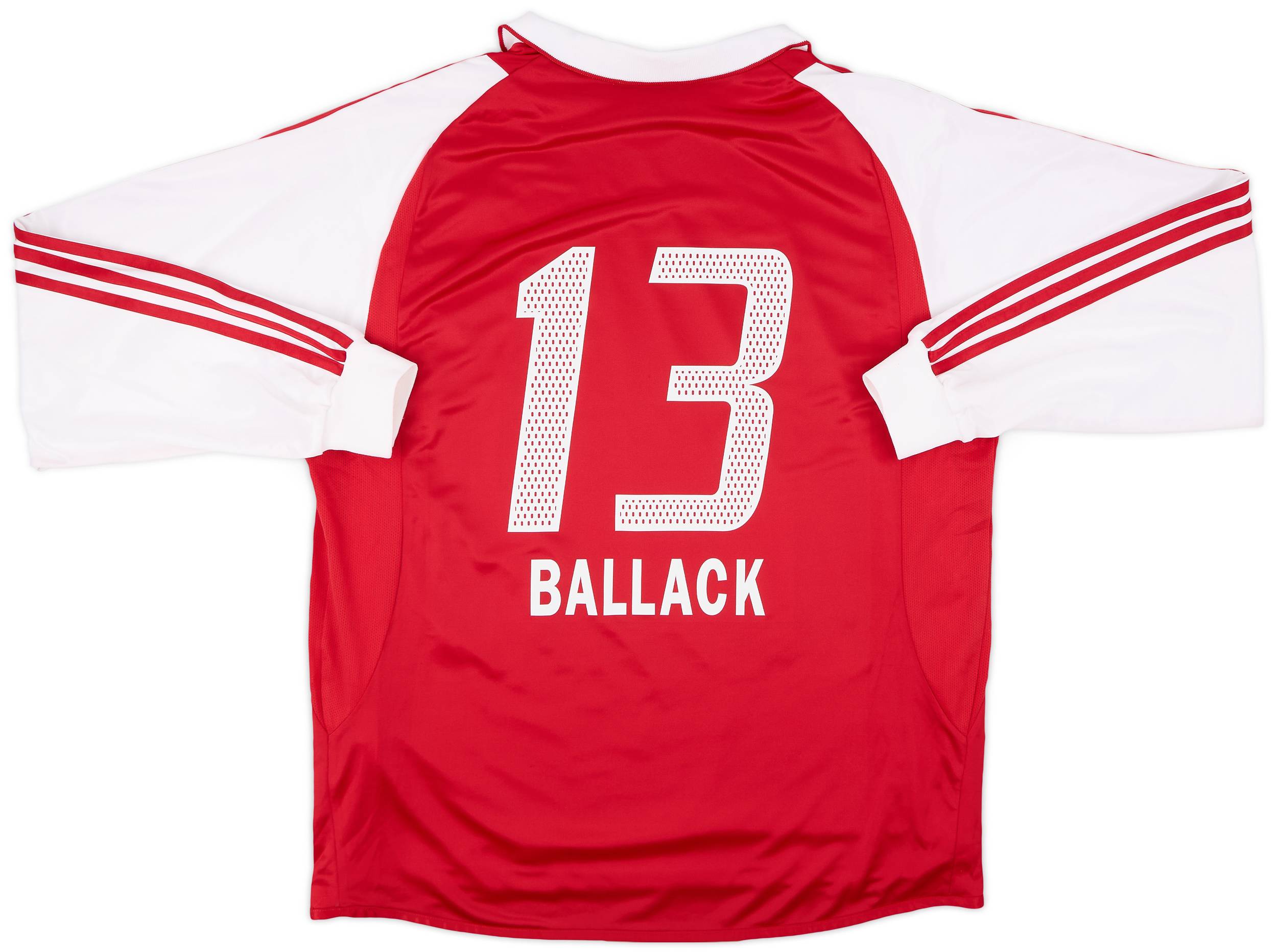 最愛 2004-05 Ballack Shirt L/S Home Issue Player Munich Bayern ウェア