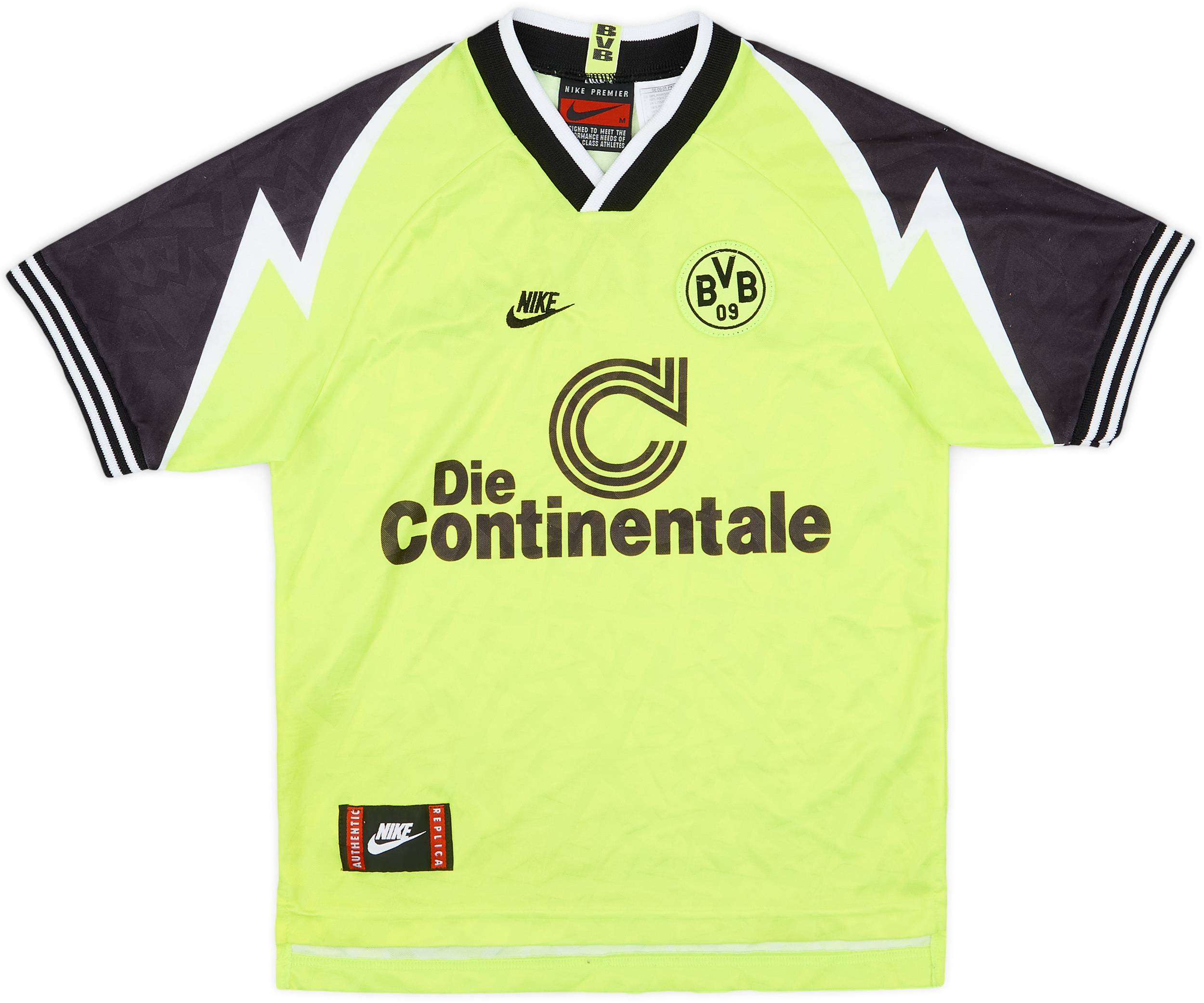 1995-96 Borussia Dortmund Home Shirt - 9/10 - (M.Boys)