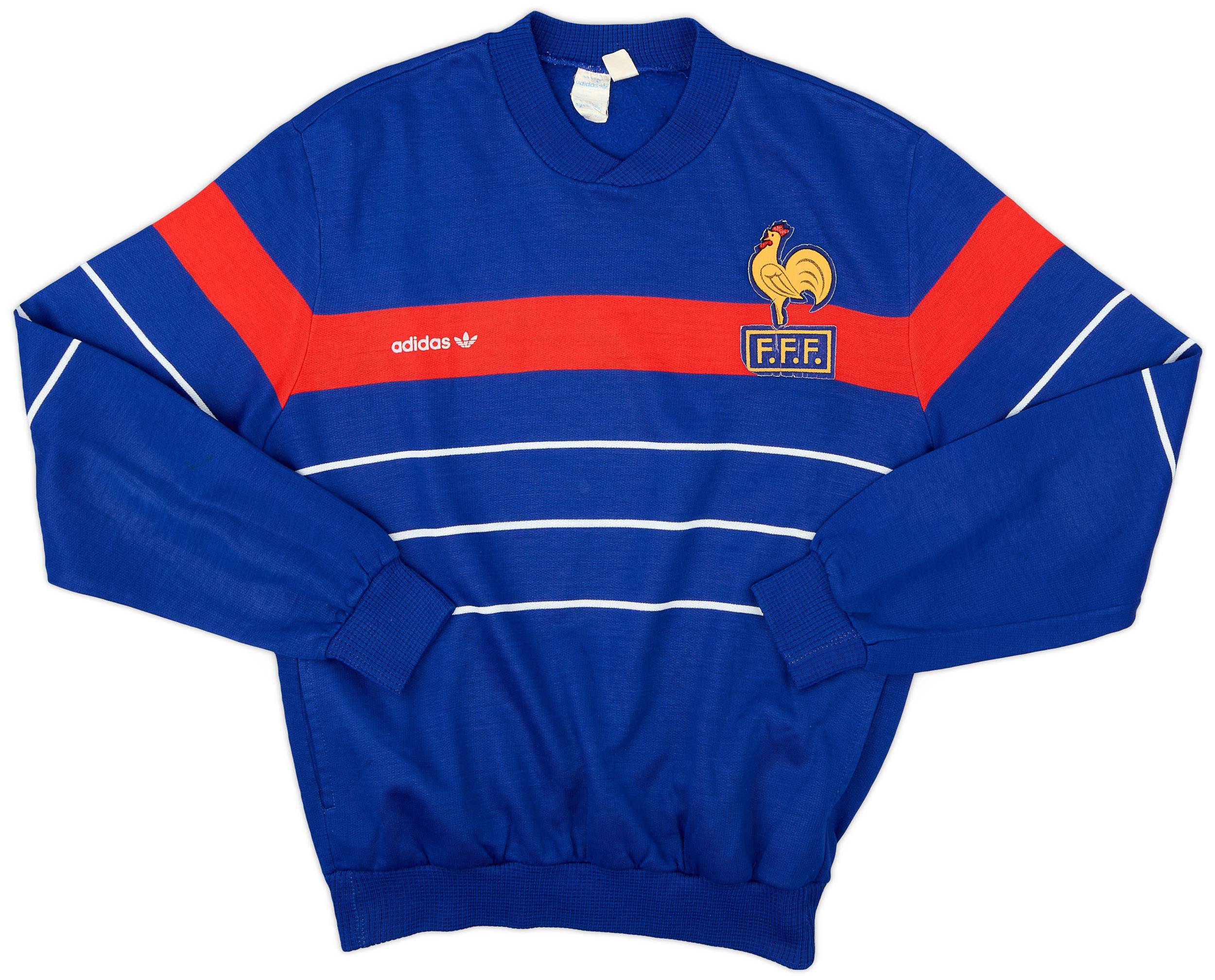 1984-86 France adidas Sweat Top - 8/10 - (M)