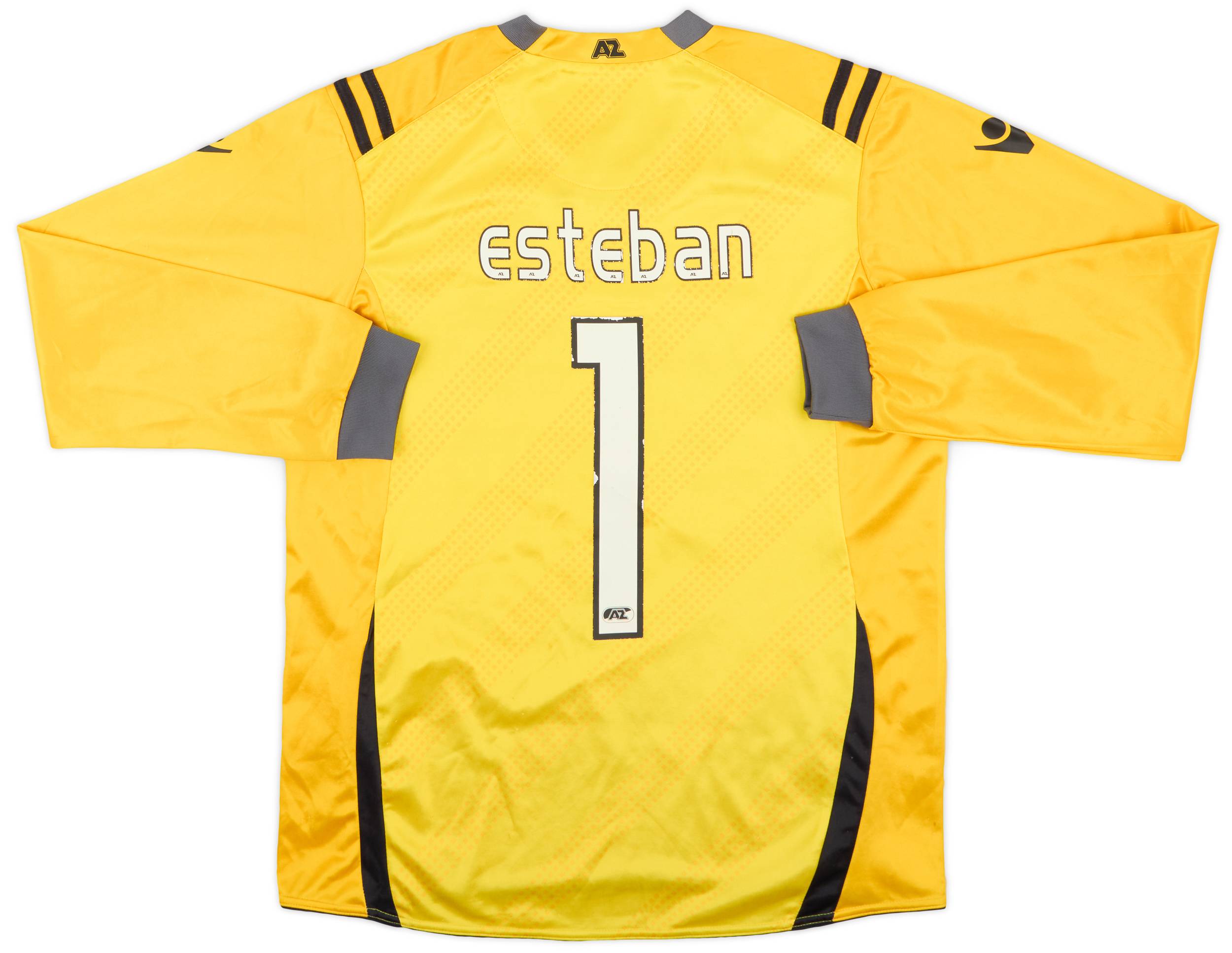 2012-13 AZ Alkmaar GK Shirt Alvarado #1 - 6/10 - (S)