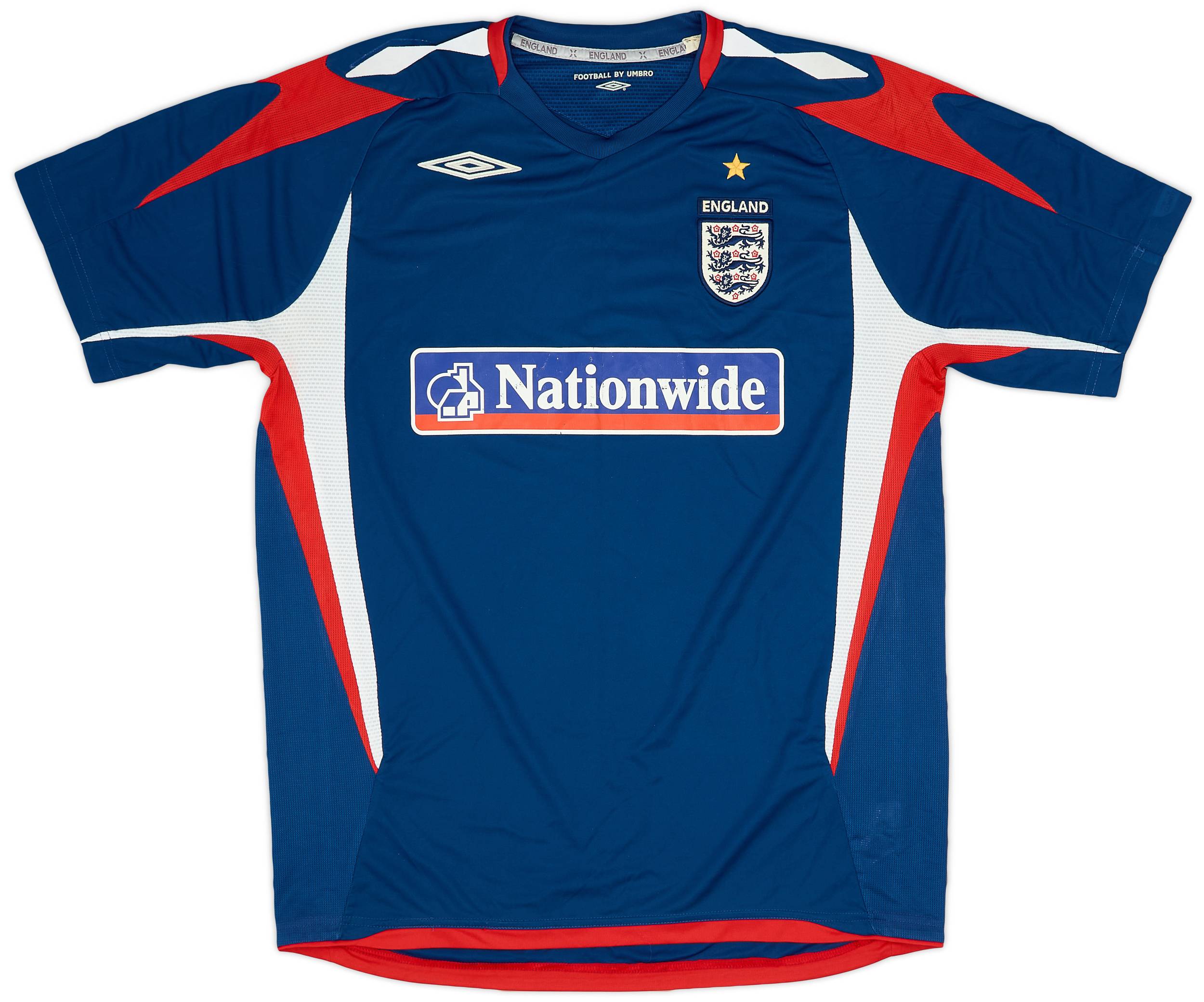 2006-07 England Umbro Training Shirt - 4/10 - (M)