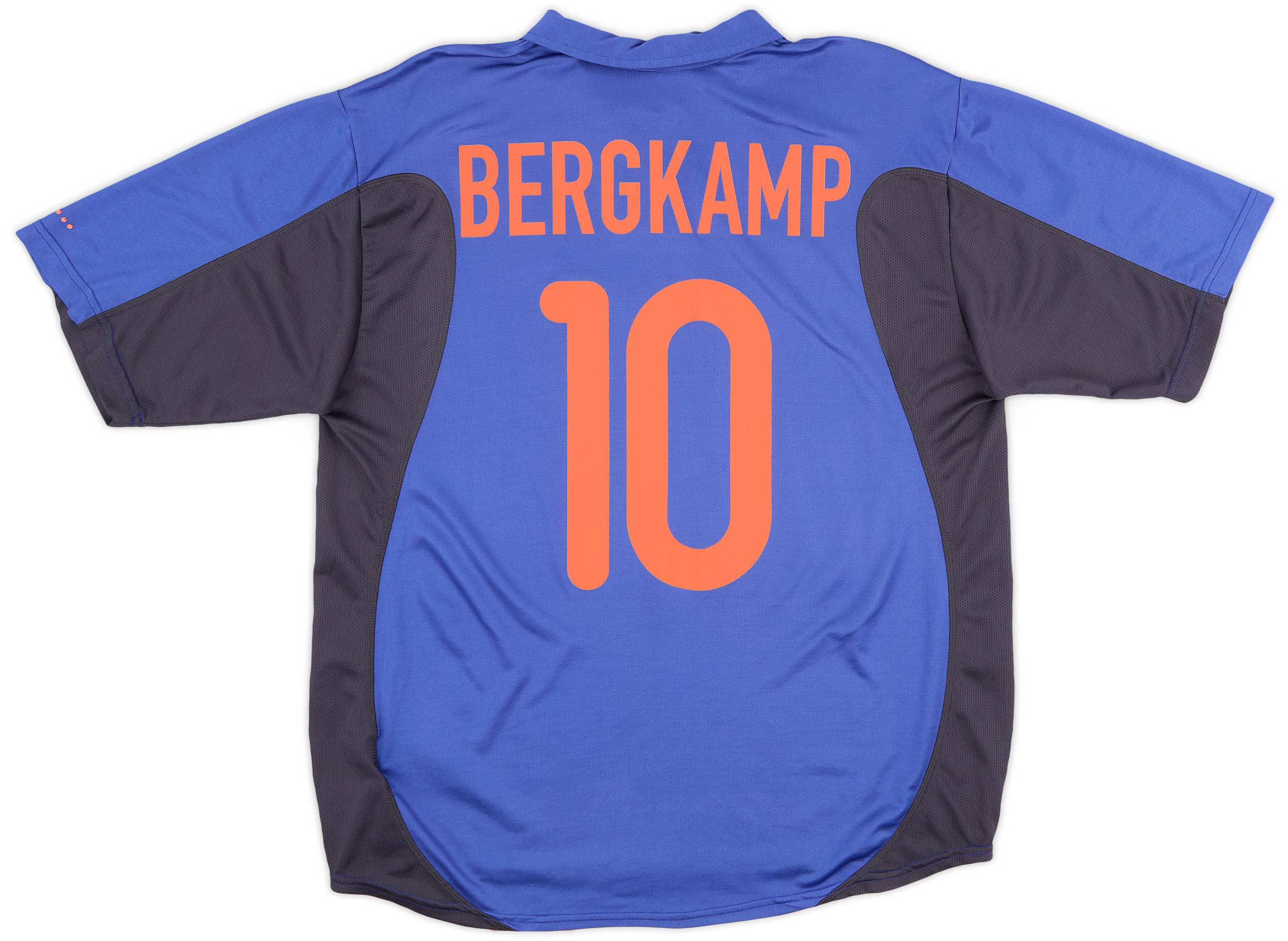 2000-02 Netherlands Away Shirt Bergkamp #10 - 7/10 - (L)