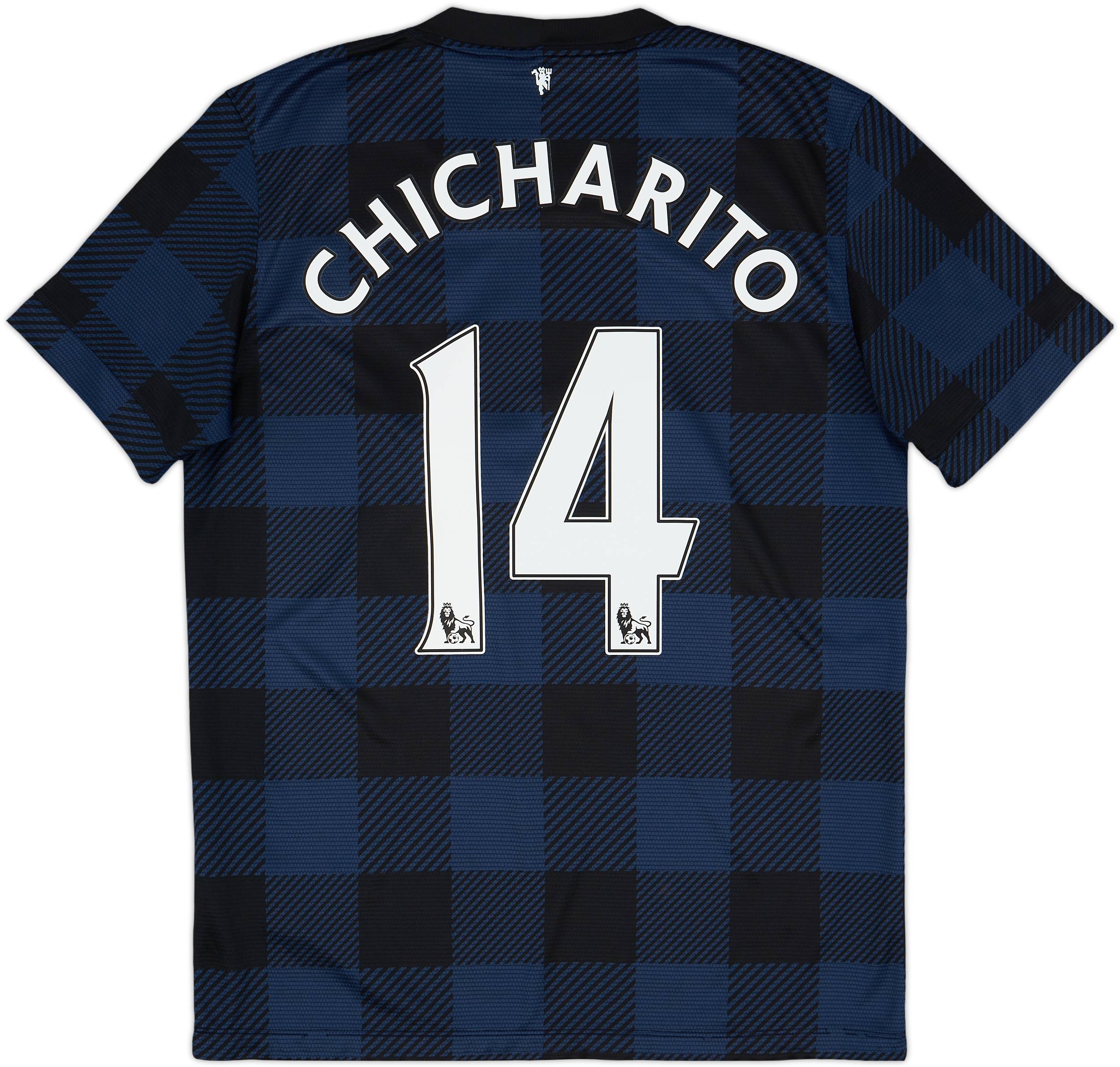 2013-14 Manchester United Away Shirt Chicharito #14 - 9/10 - (M)