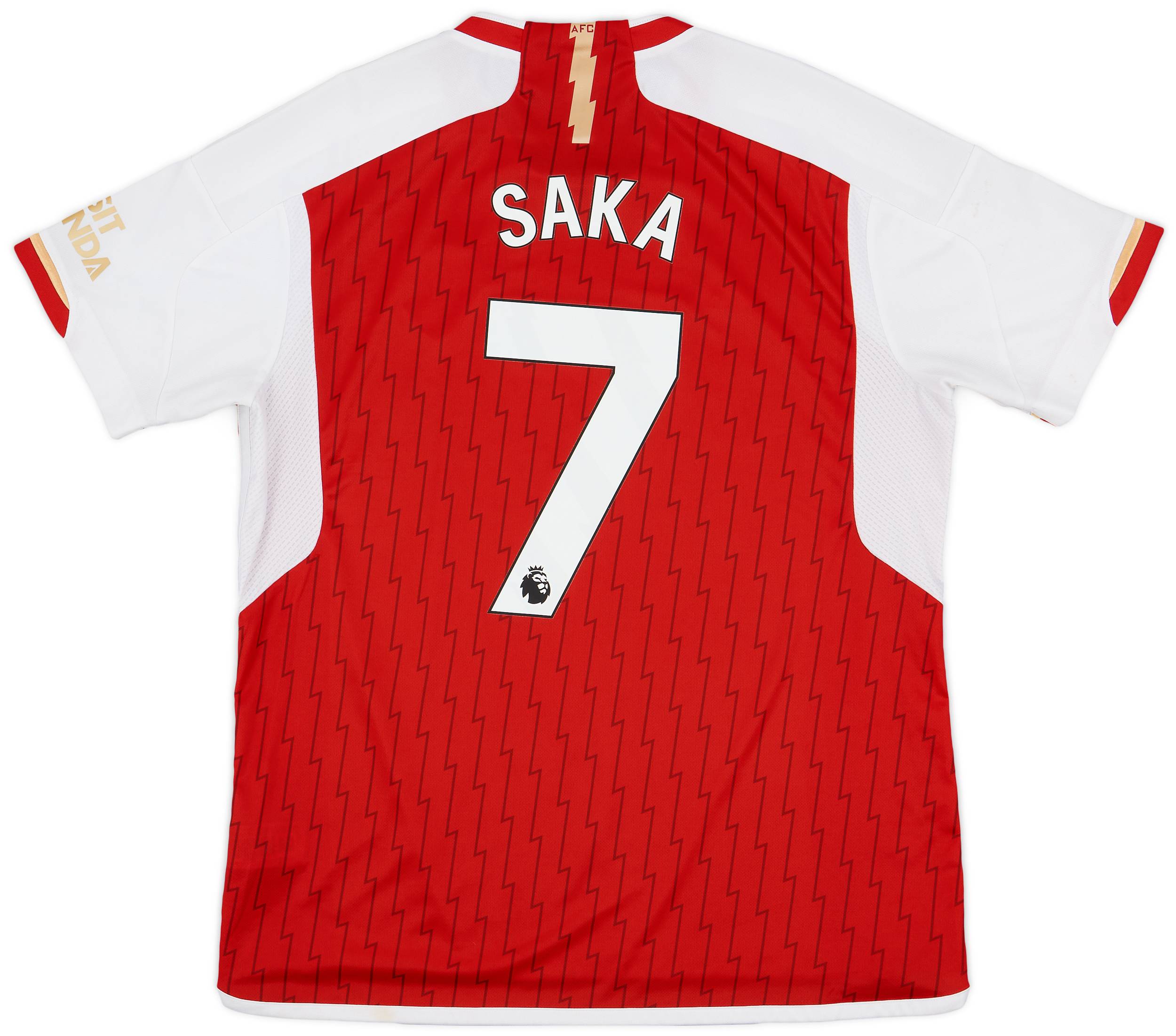 2023-24 Arsenal Home Shirt Saka #7 - 8/10 - (XL)