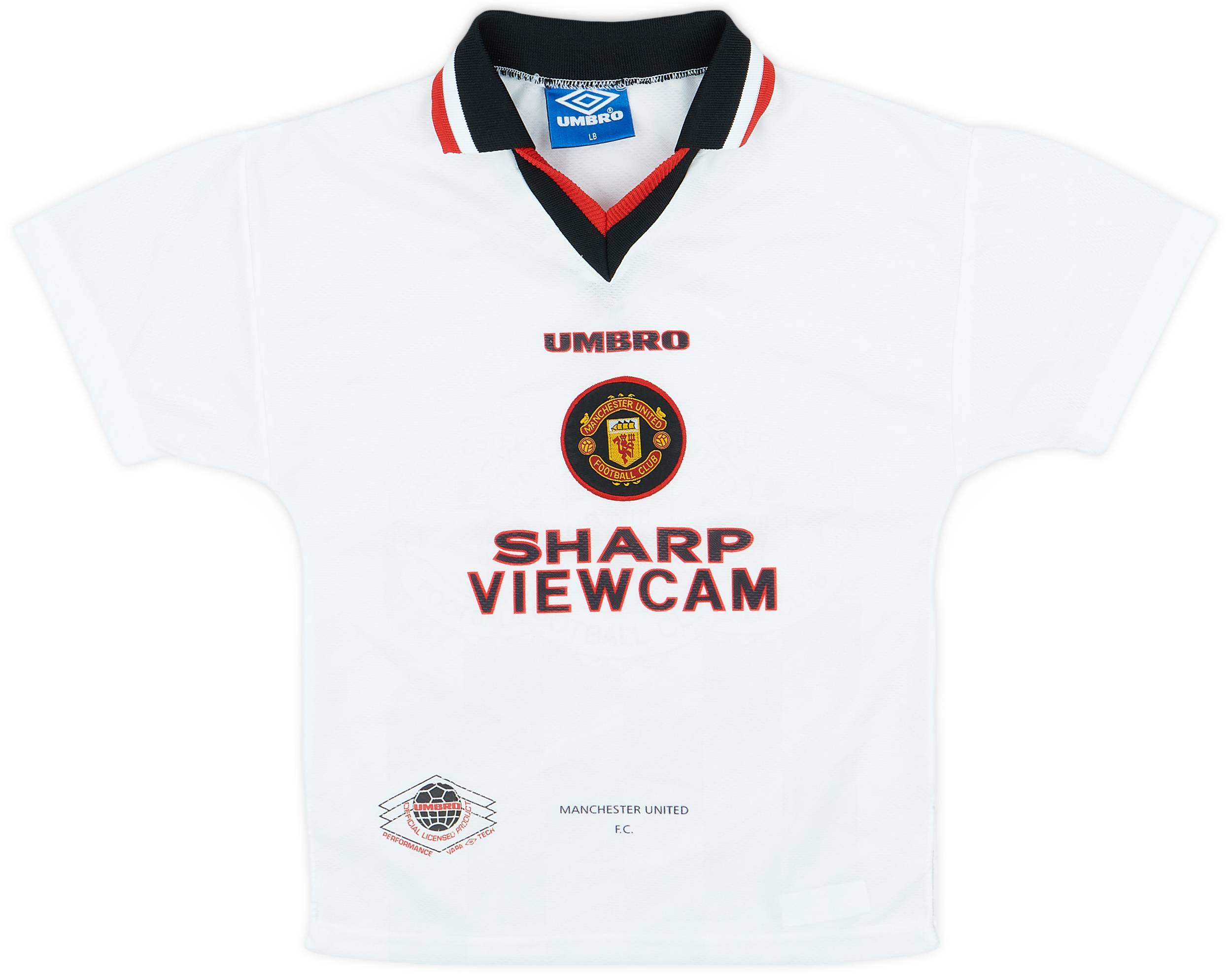 1996-97 Manchester United Away Shirt - 9/10 - (L.Boys)