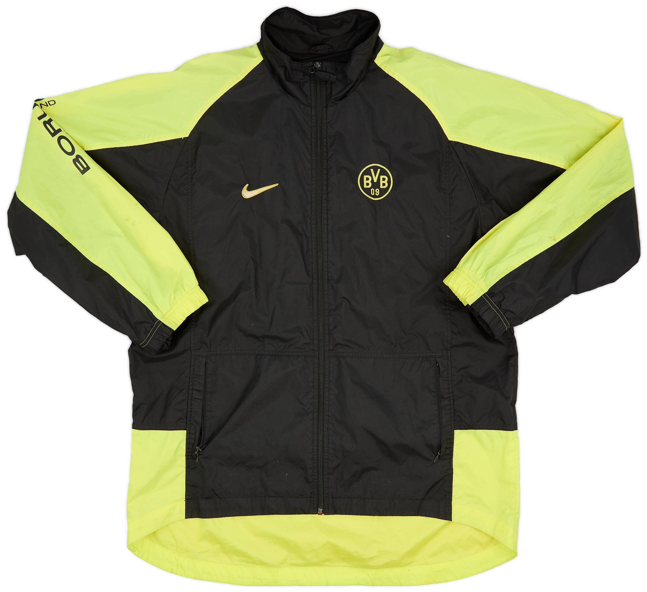 1997-98 Borussia Dortmund Nike Rain Jacket - 8/10 - (XL)