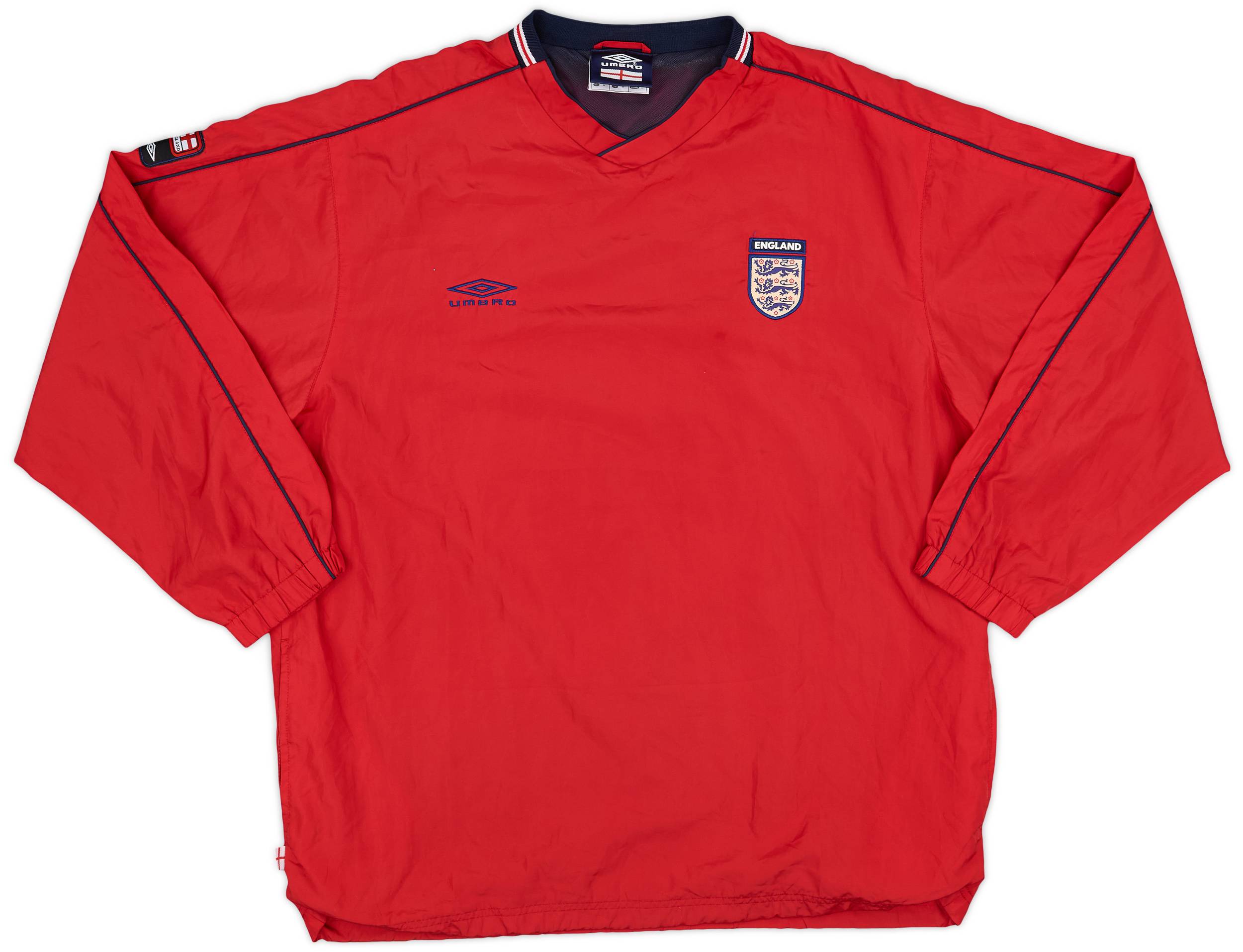 2002-04 England Umbro Drill Top - 8/10 - (M)