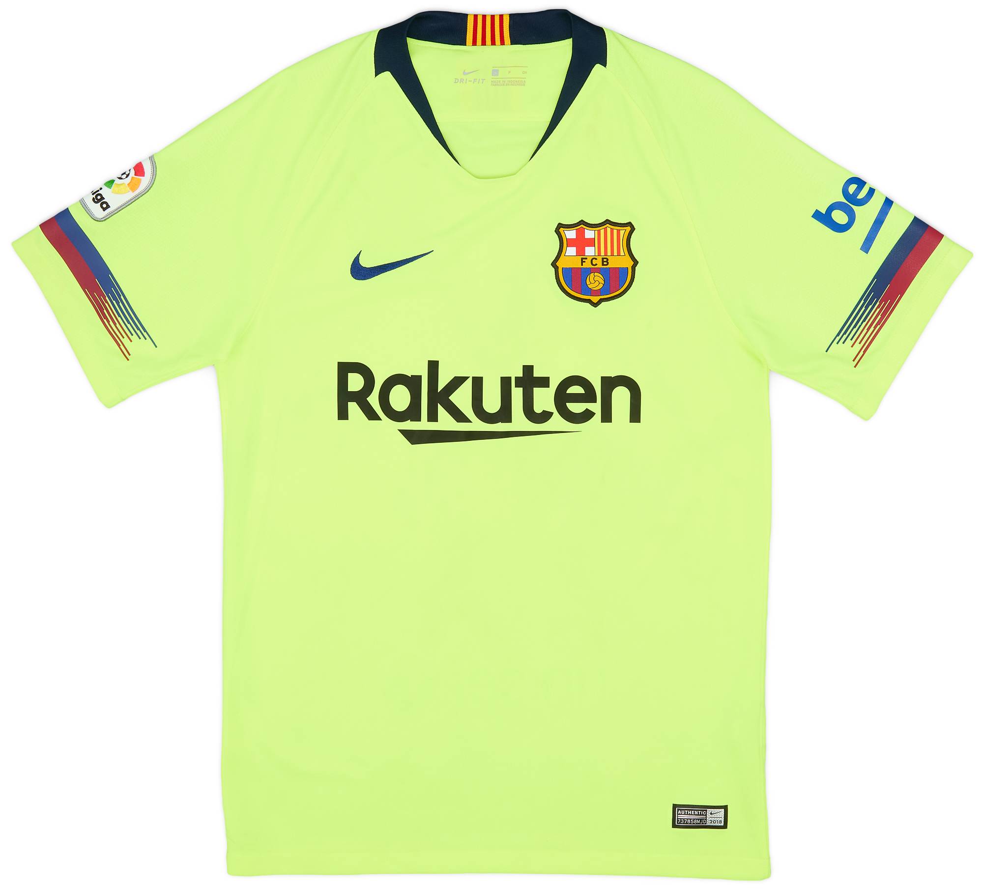 2018 19 Barcelona Away Shirt 8 10 S