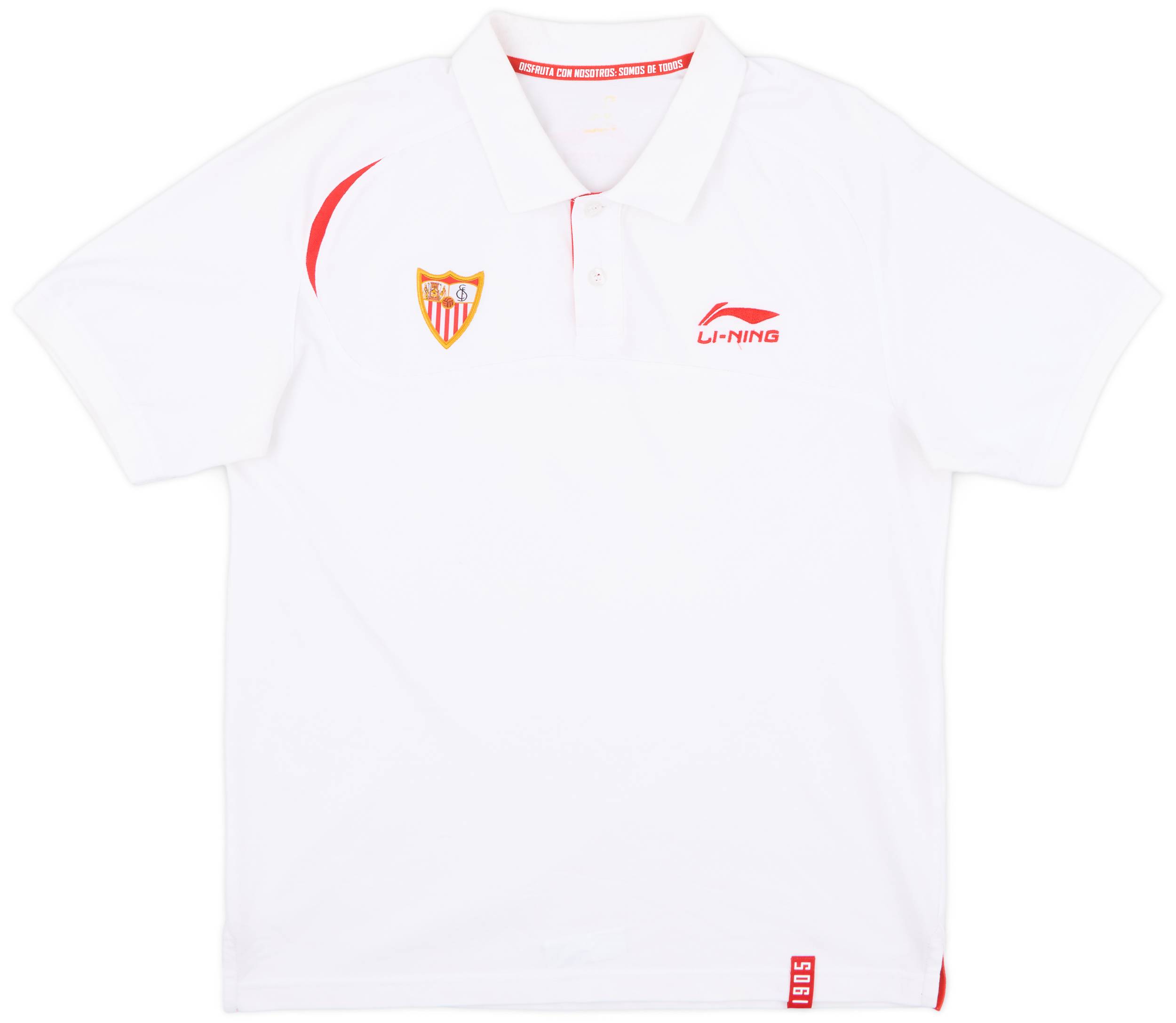 2011-12 Sevilla Li-Ning Polo Shirt - 8/10 - (S)