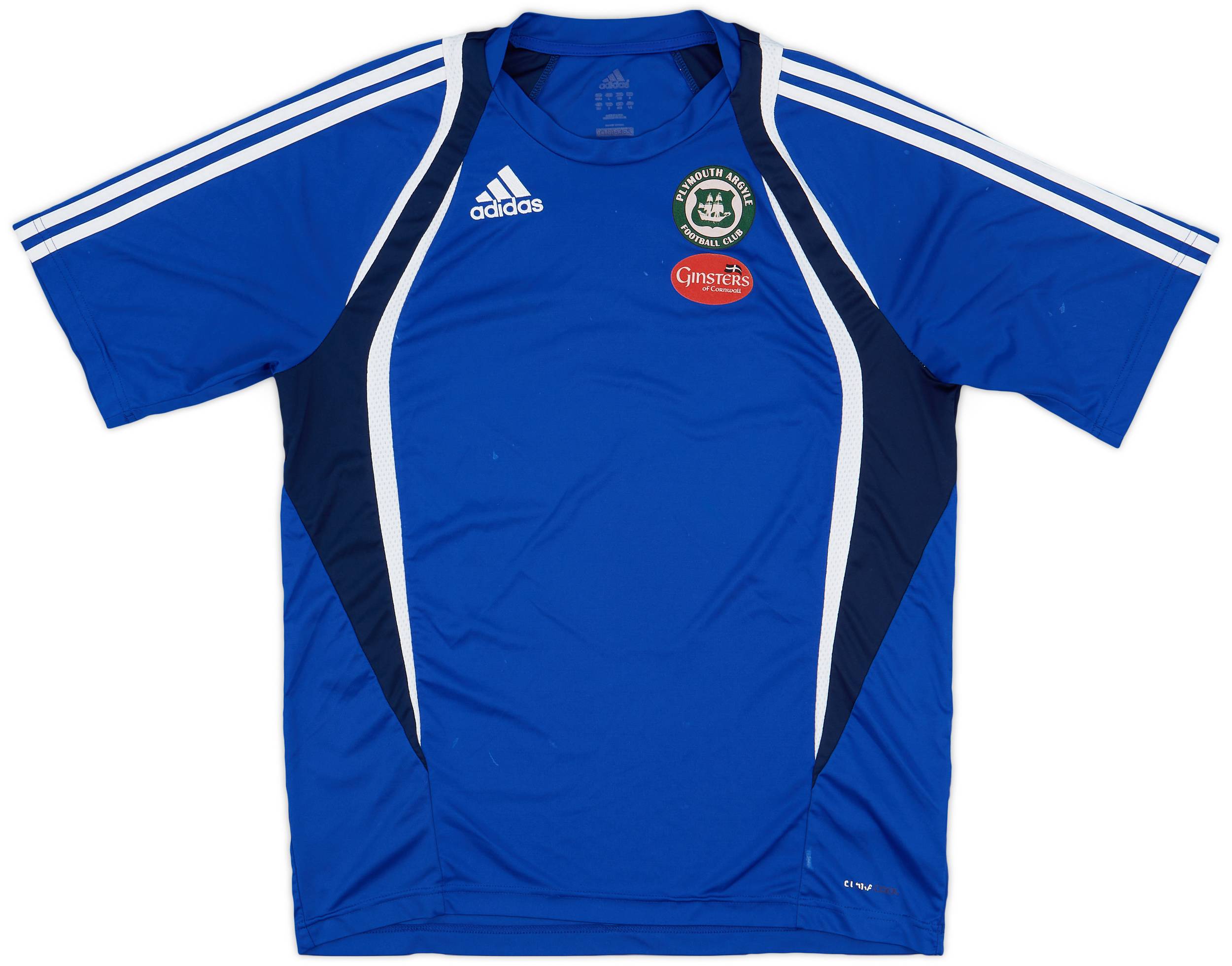 2009-10 Plymouth Argyle adidas Training Shirt - 5/10 - (L)