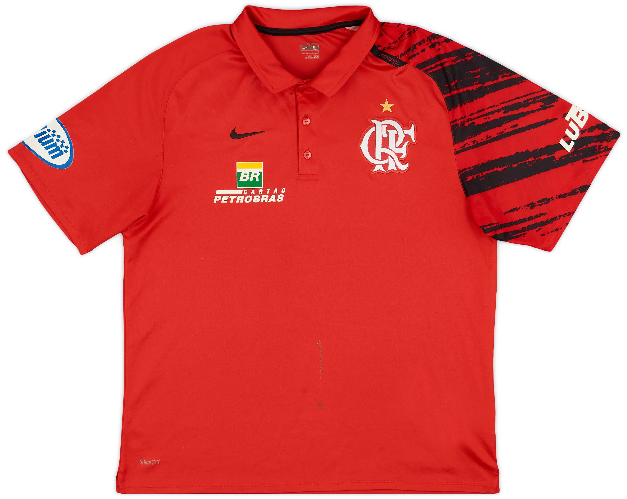 2007-08 Flamengo Nike Polo Shirt - 5/10 - (L)