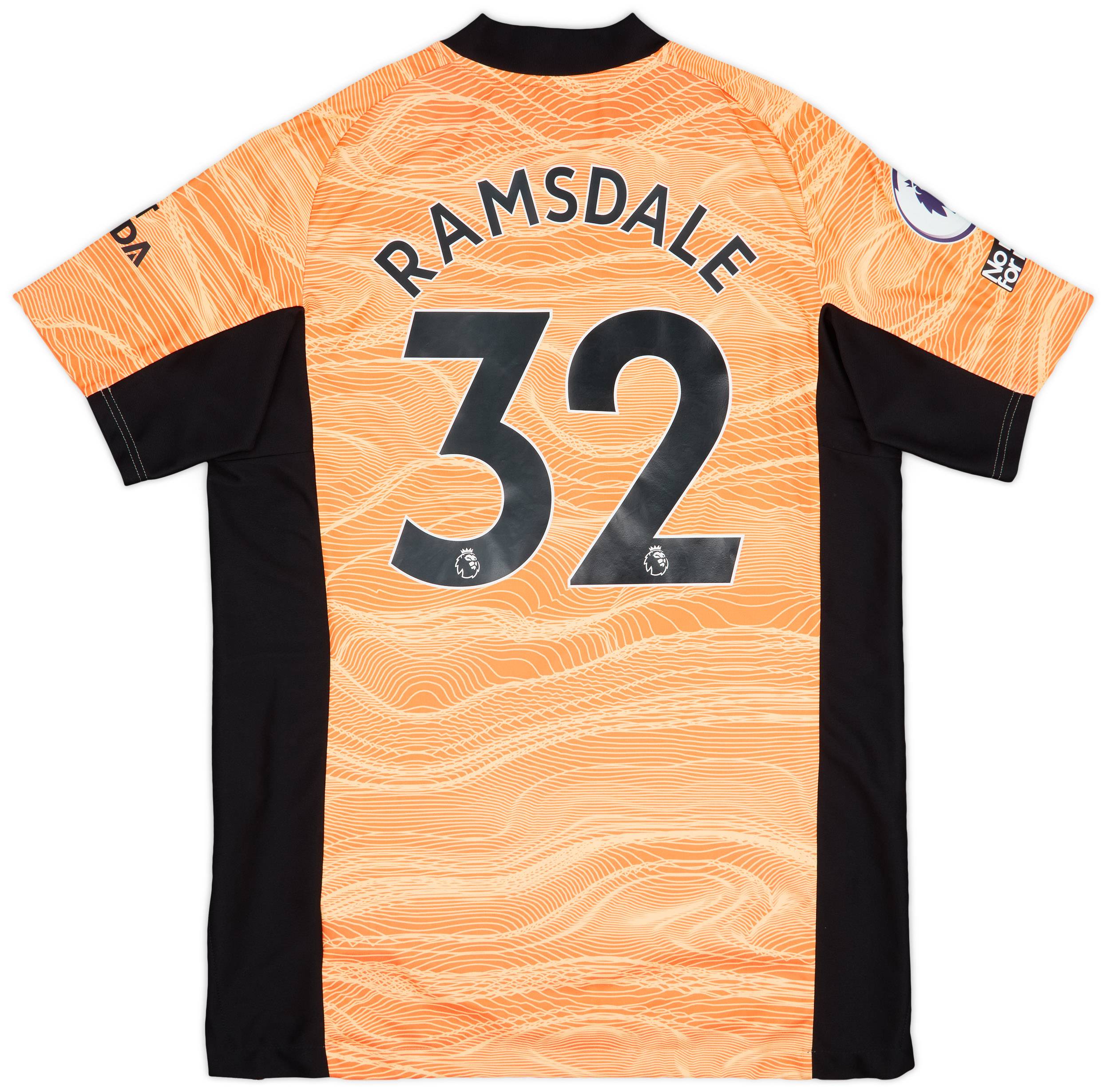 2021-22 Arsenal Match Issue GK Shirt Ramsdale #32
