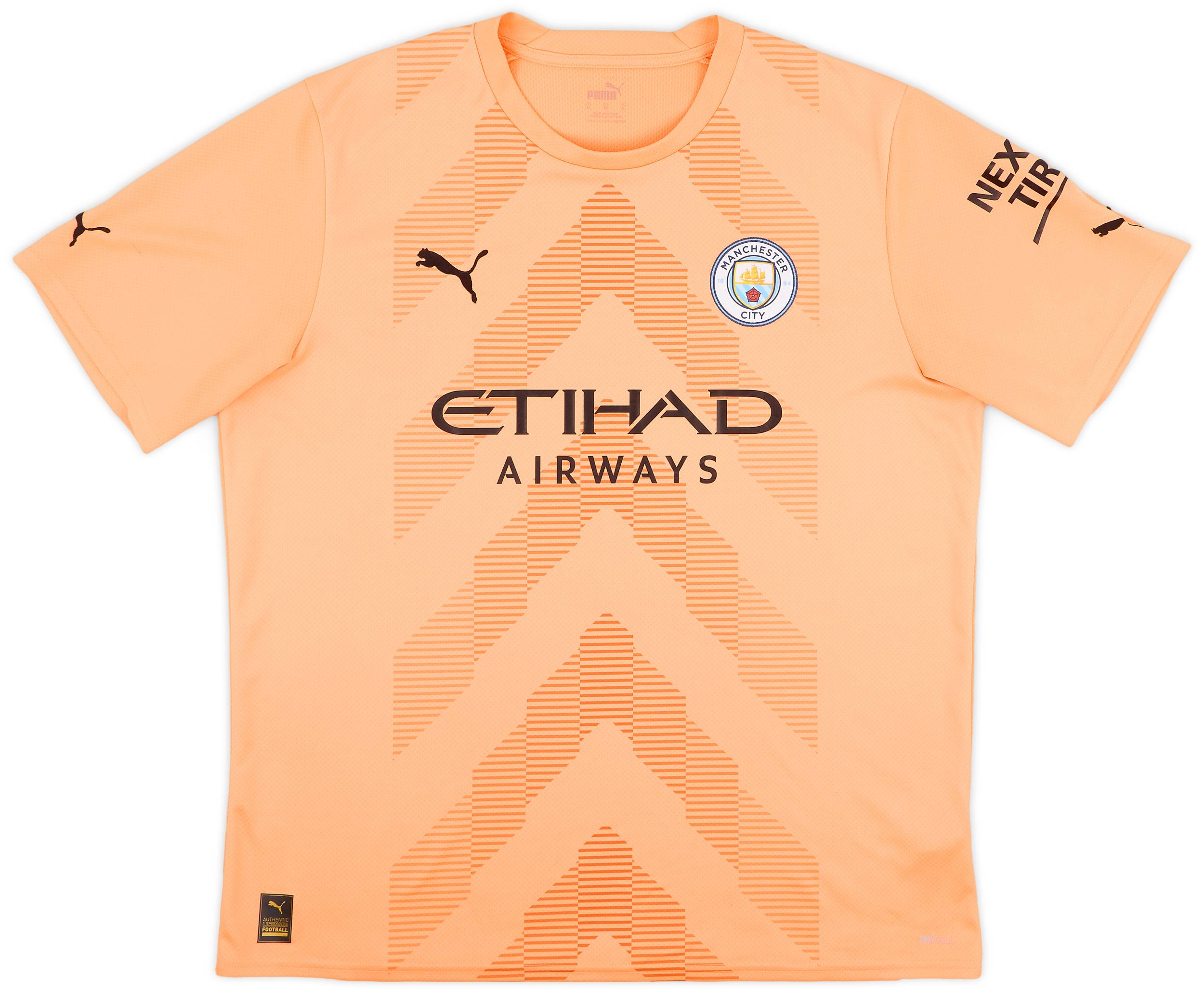 2022-23 Manchester City Authentic GK Third S/S Shirt - 8/10 - (XL)