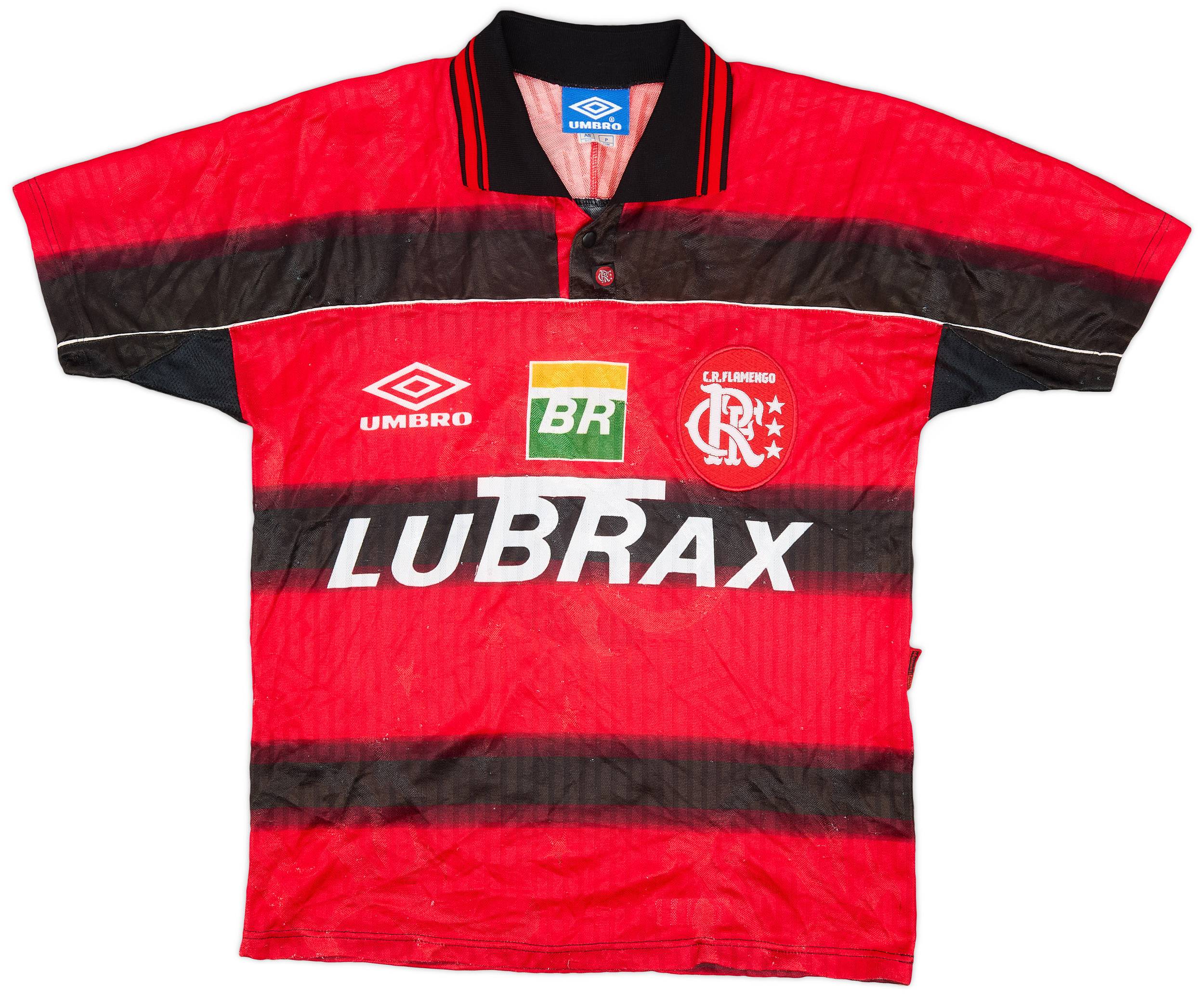 1997-99 Flamengo Home Shirt #9 - 8/10 - (S)