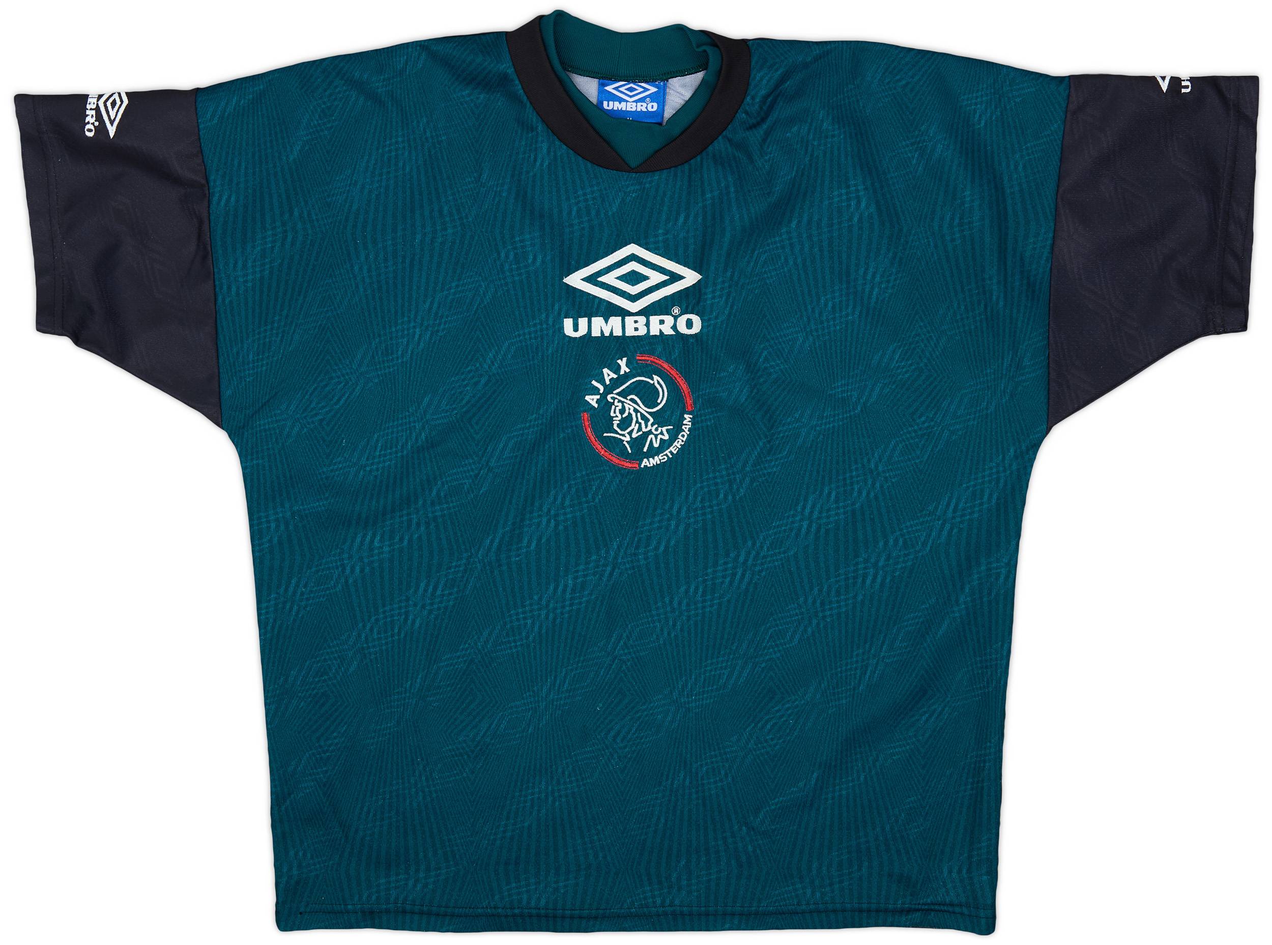 1995 96 Ajax Umbro Training Shirt 8 10 M