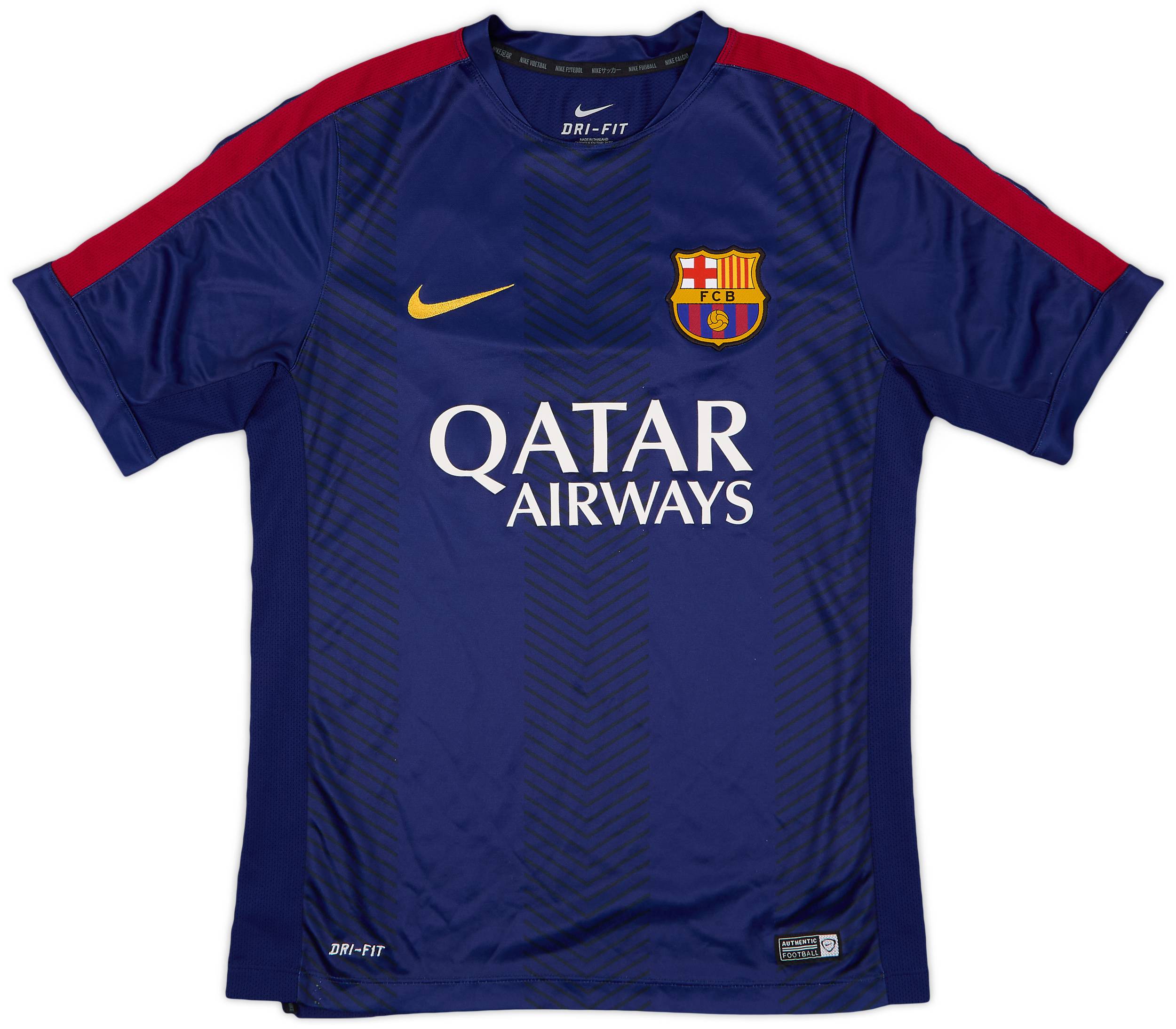 2014-15 Barcelona Nike Training Shirt - 8/10 - (M)