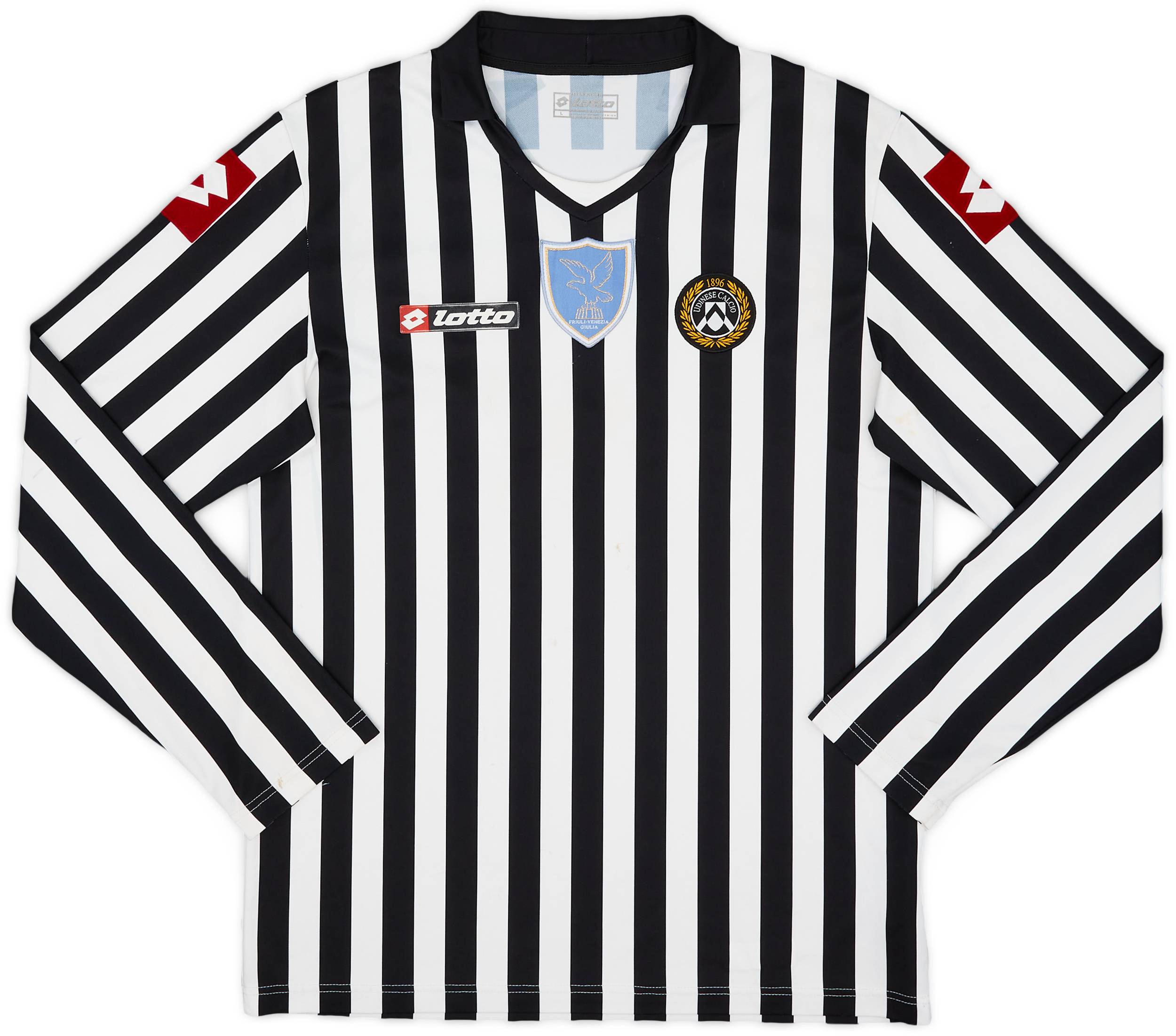 2008-09 Udinese Home L/S Shirt #5 - 6/10 - (L)