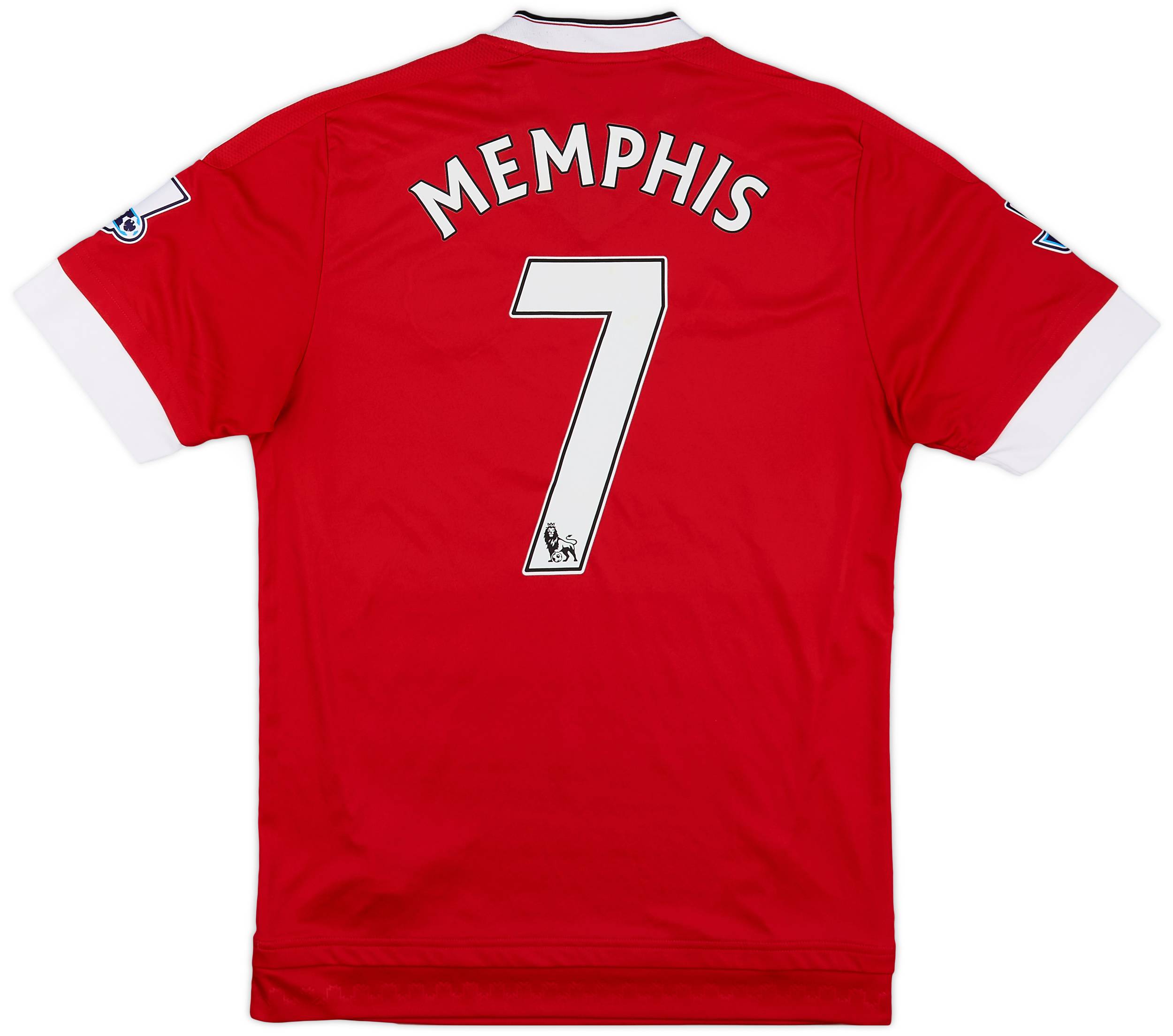 2015-16 Manchester United Home Shirt Memphis #7 - 8/10 - (S)