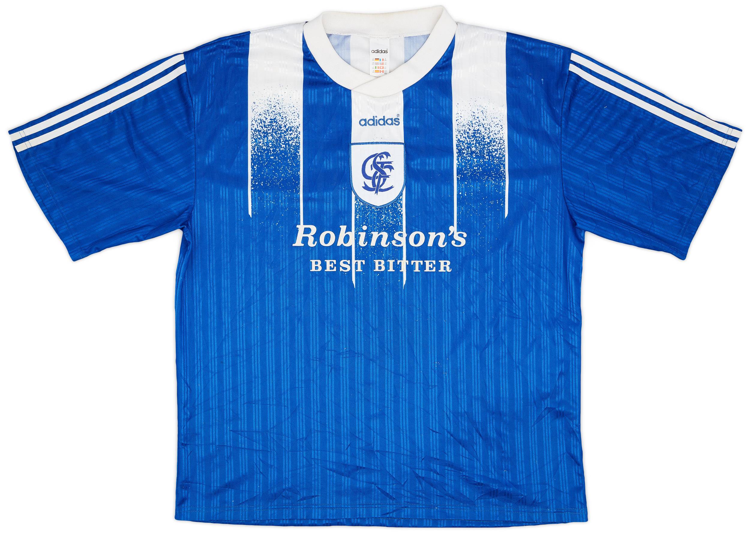 1996 98 Stockport Home Shirt 8 10 XXL