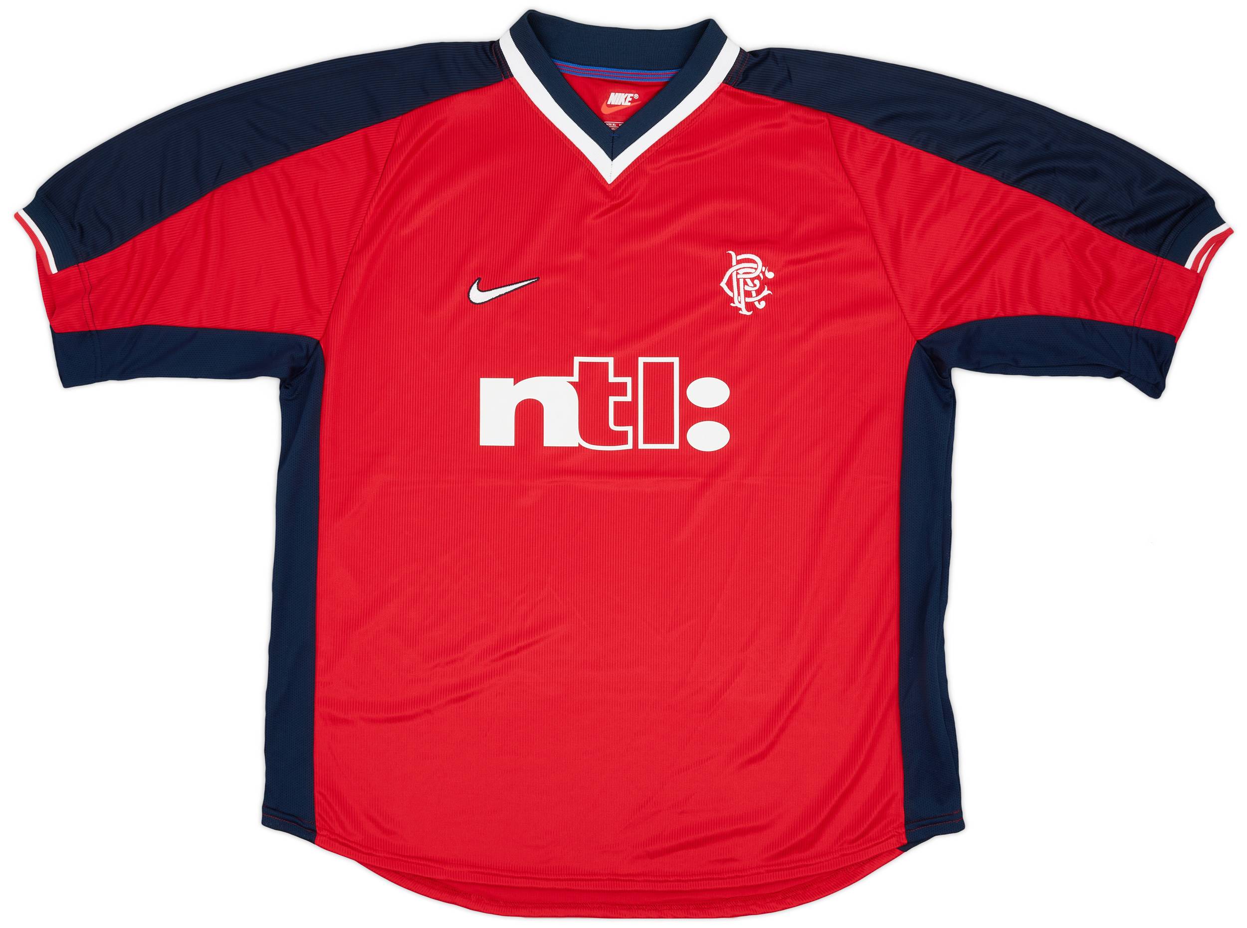 1999-00 Rangers Player Issue Third Shirt (XL)