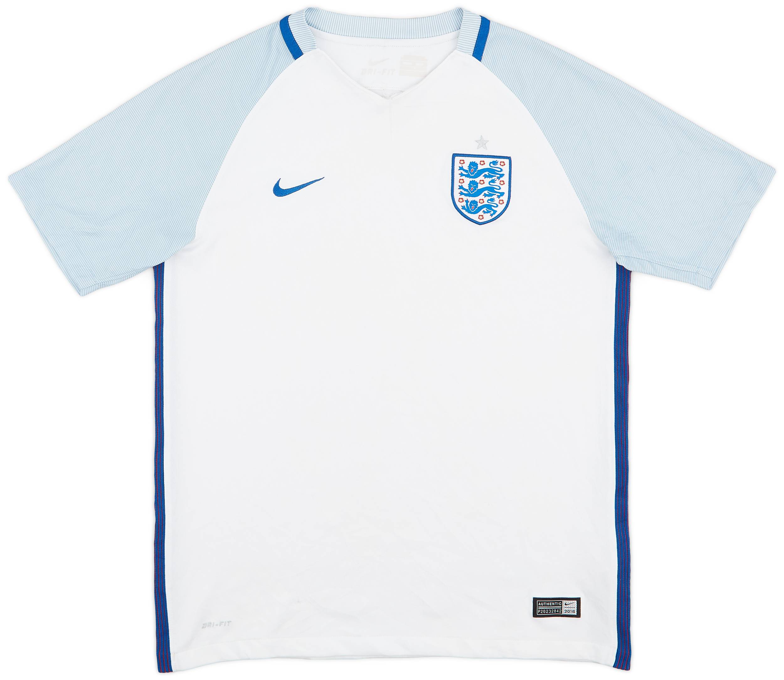2016-17 England Home Shirt - 5/10 - (XL.Boys)