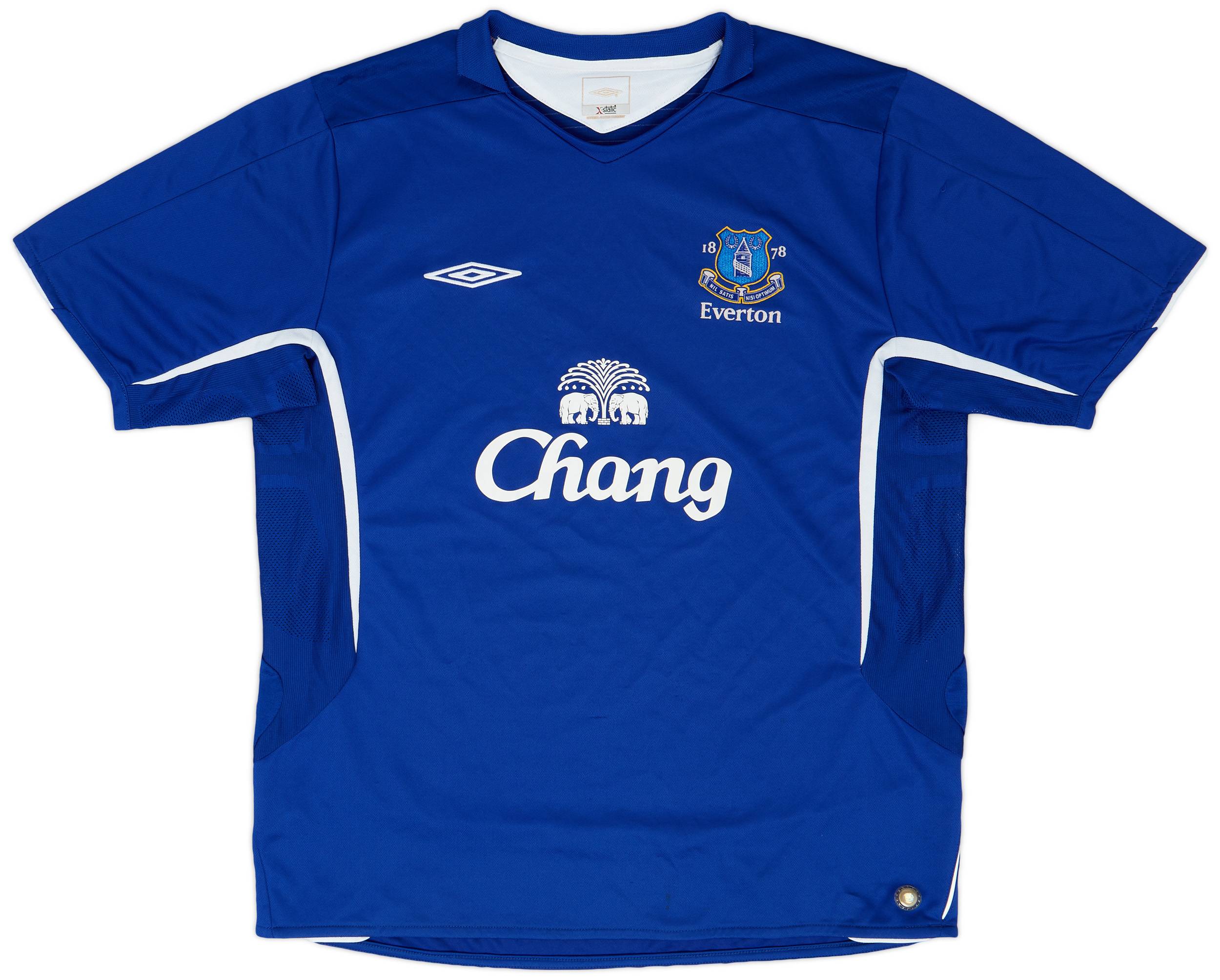 2005-06 Everton Home Shirt - 8/10 - (XL)