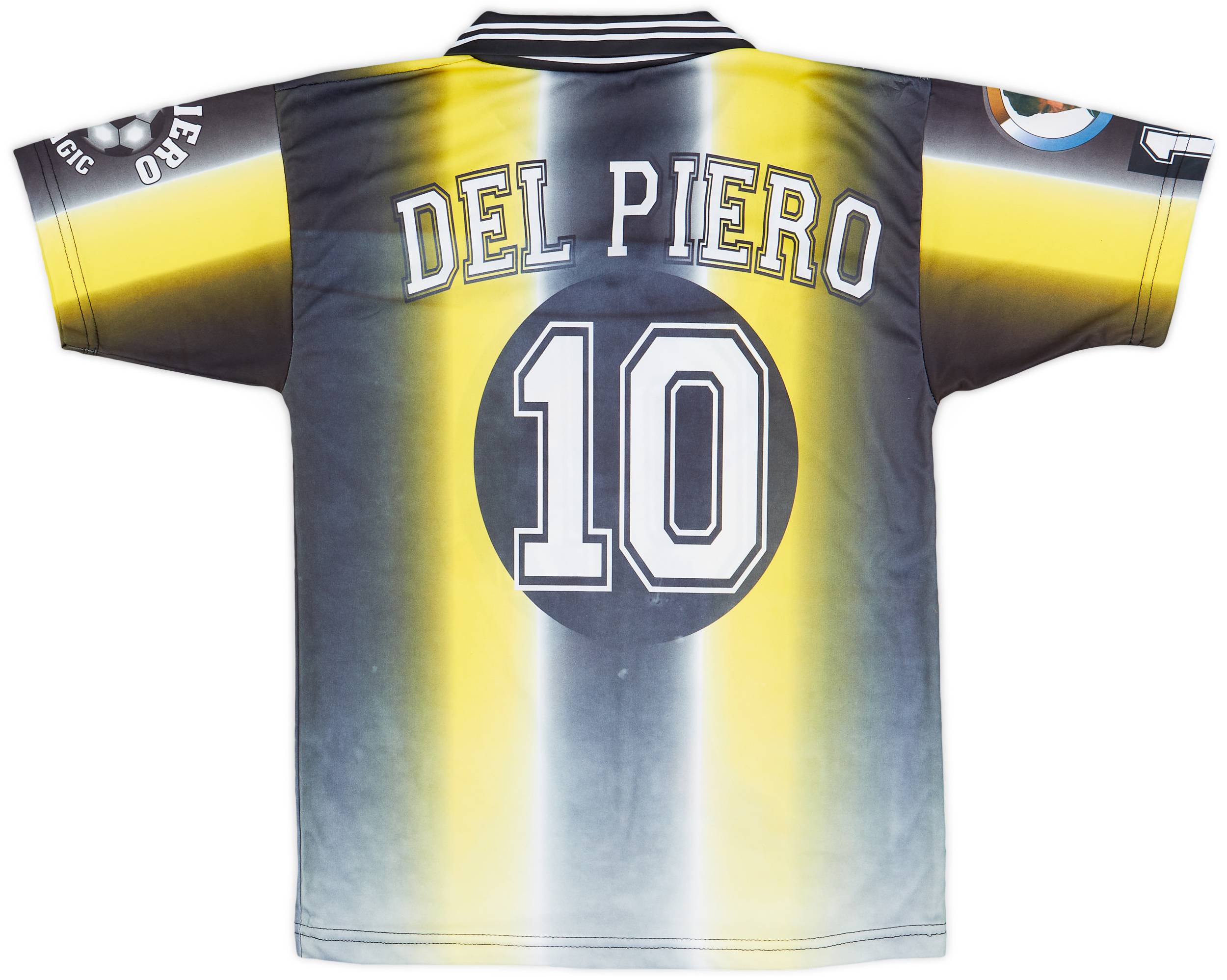 1990s Juventus Graphic Shirt Del Piero #10 - 8/10 - (S/M)