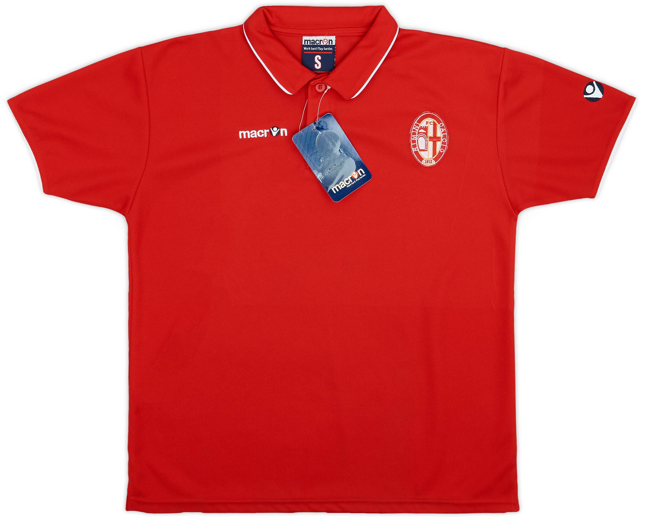 2012-13 Rimini Calcio Macron Polo T-Shirt (S)