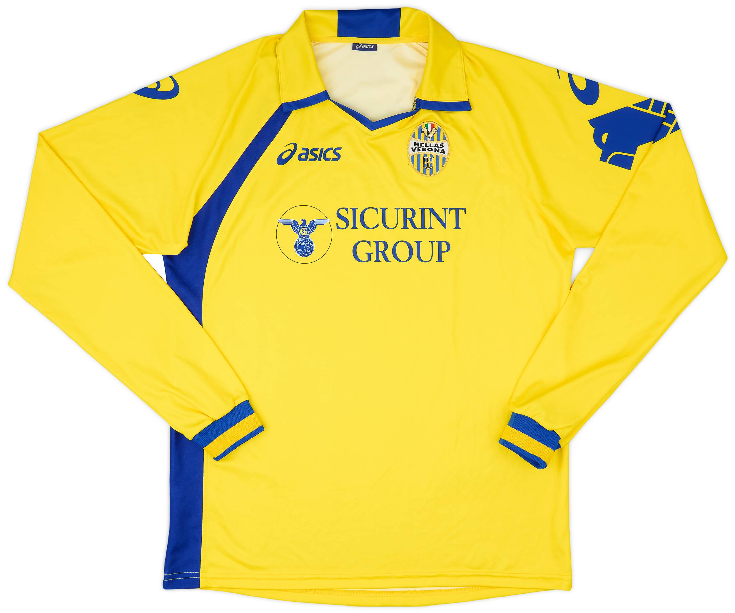 2011-12 Hellas Verona Away L/S Shirt - 8/10 - (XL)