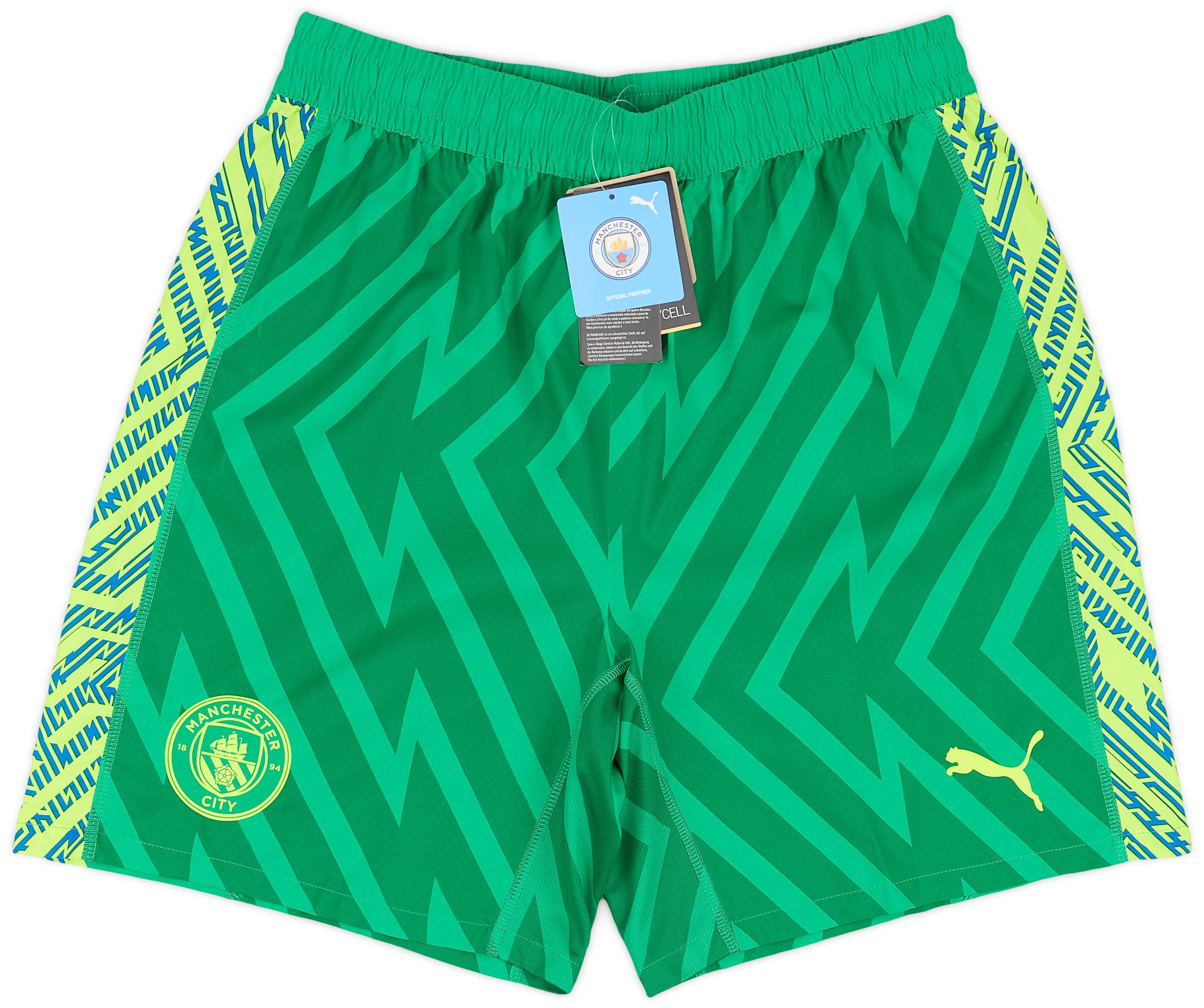 2023-24 Manchester City Authentic GK Shorts (XL)