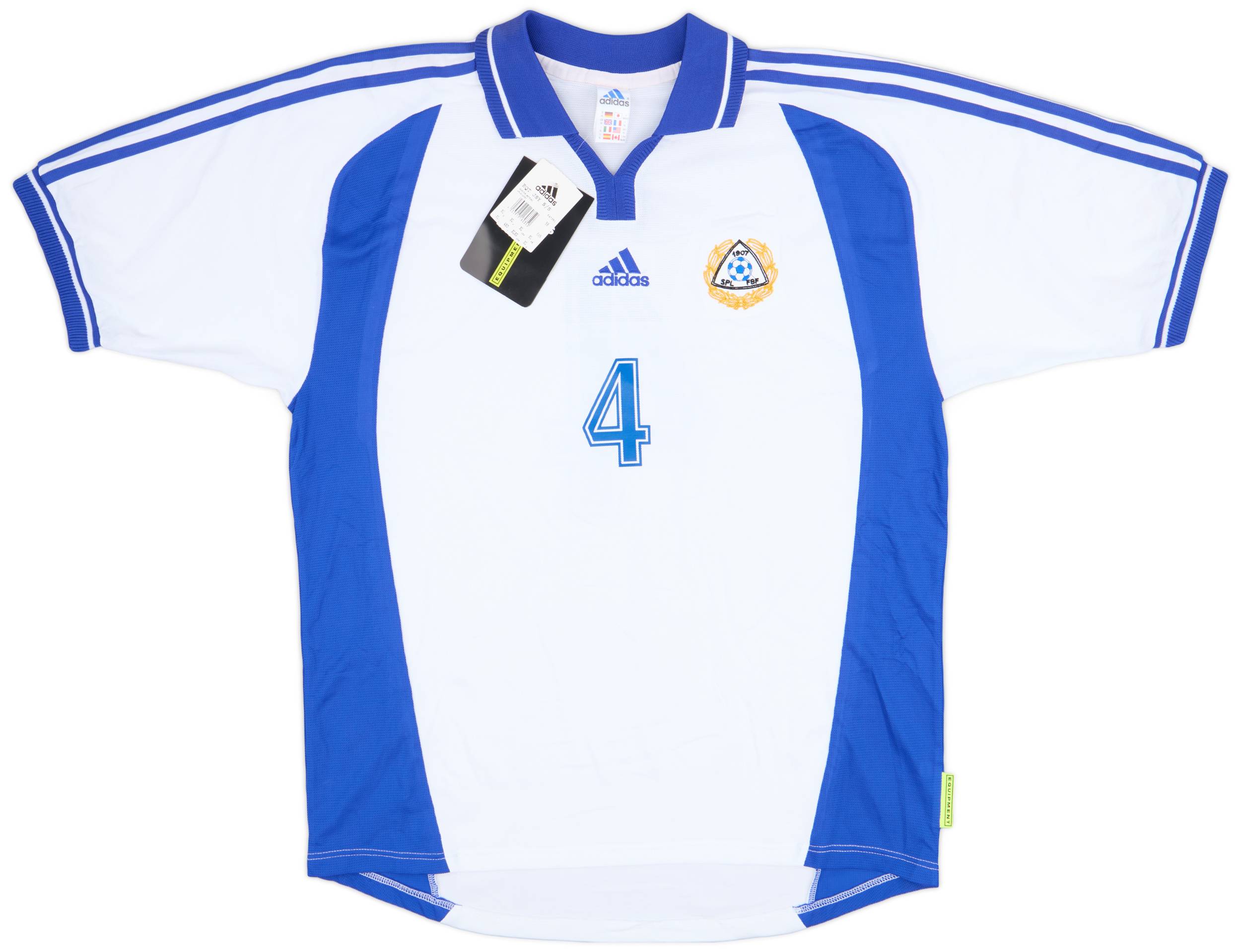 2000-02 Finland Player Issue Home Shirt #4 (XL)