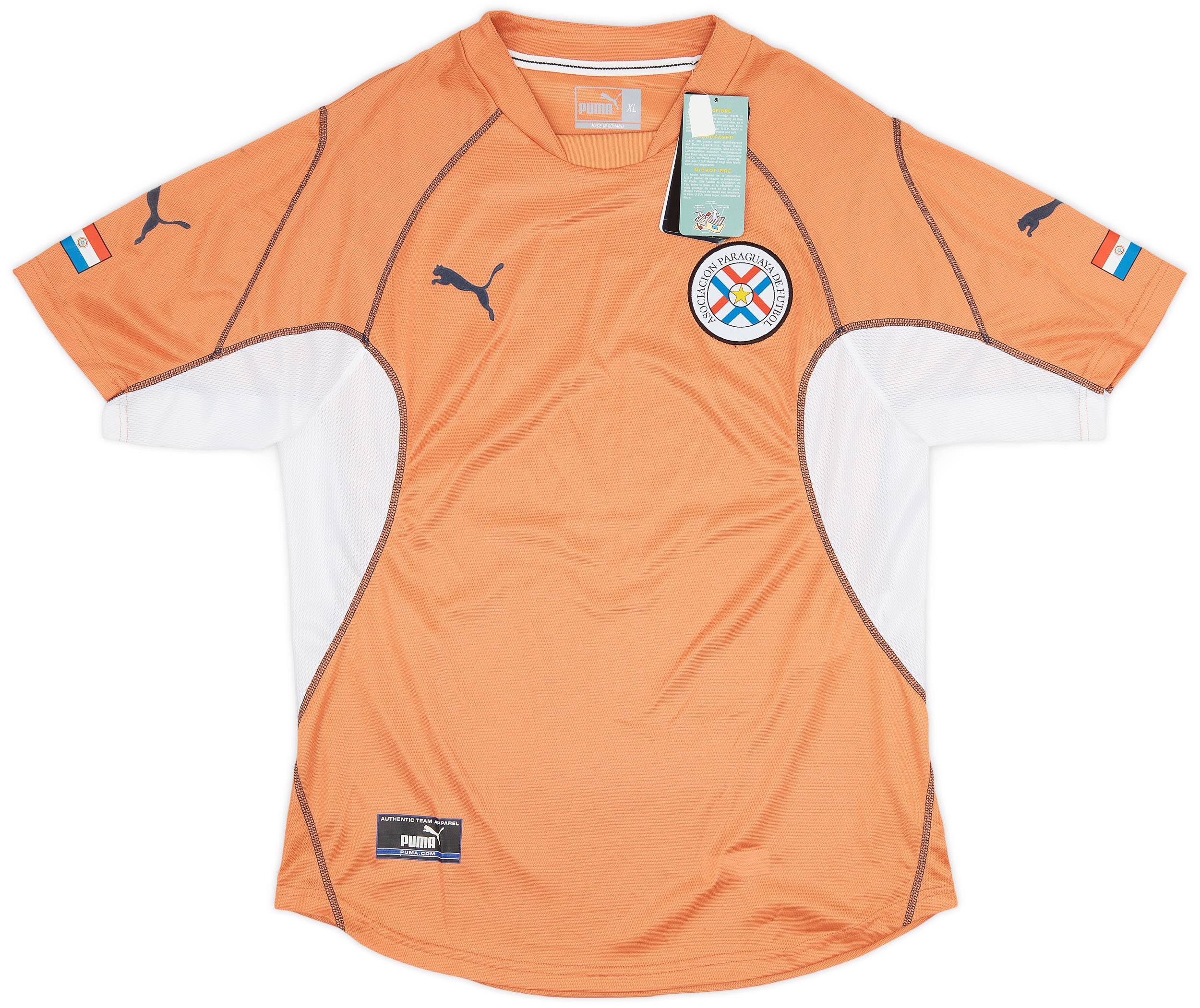 PUMA - パラグアイ　2002W杯　AWAY 2002-03 Paraguay Away Shirt (XL)