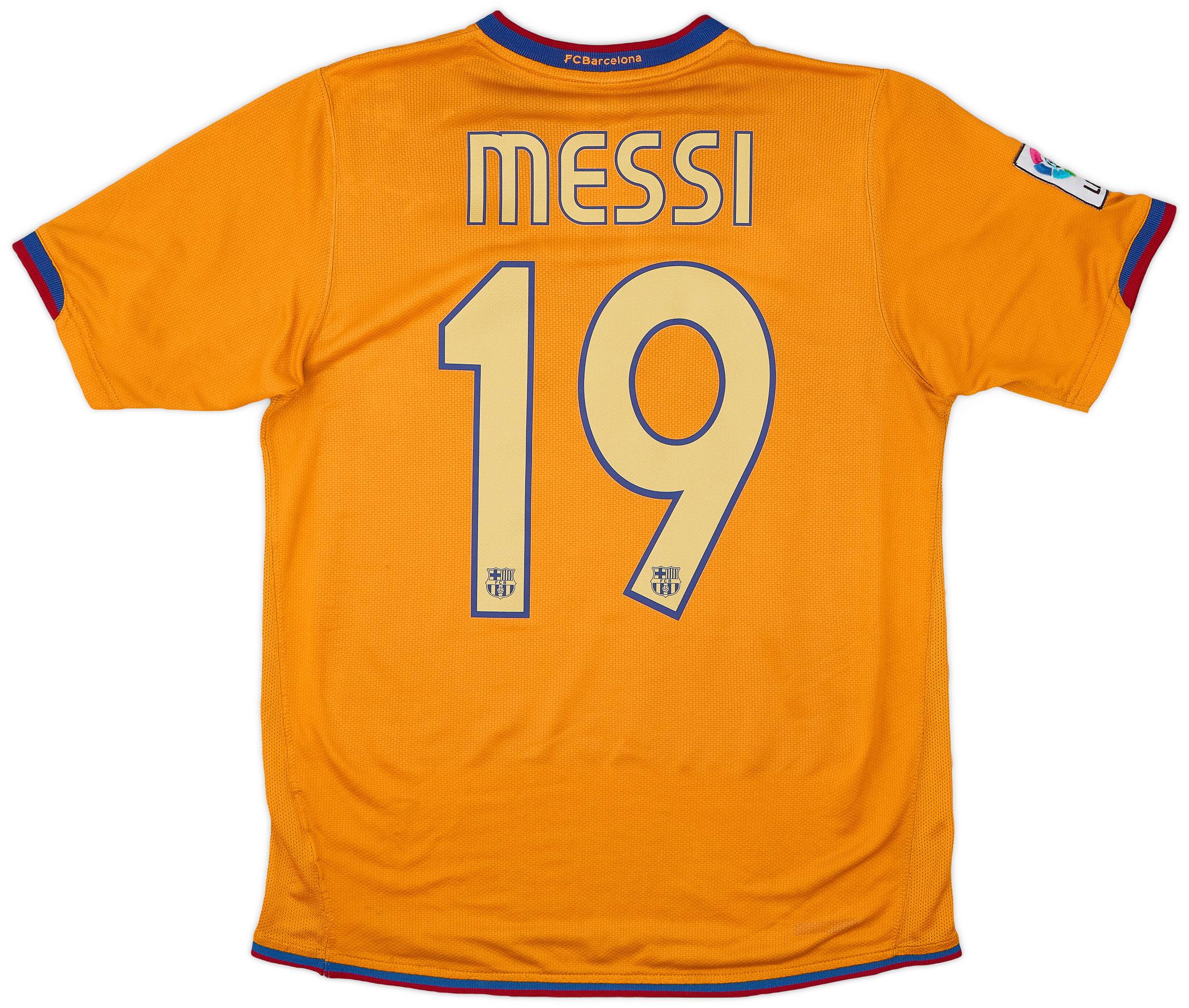 2006-08 Barcelona Away Shirt Messi #19 - 6/10 - (M)