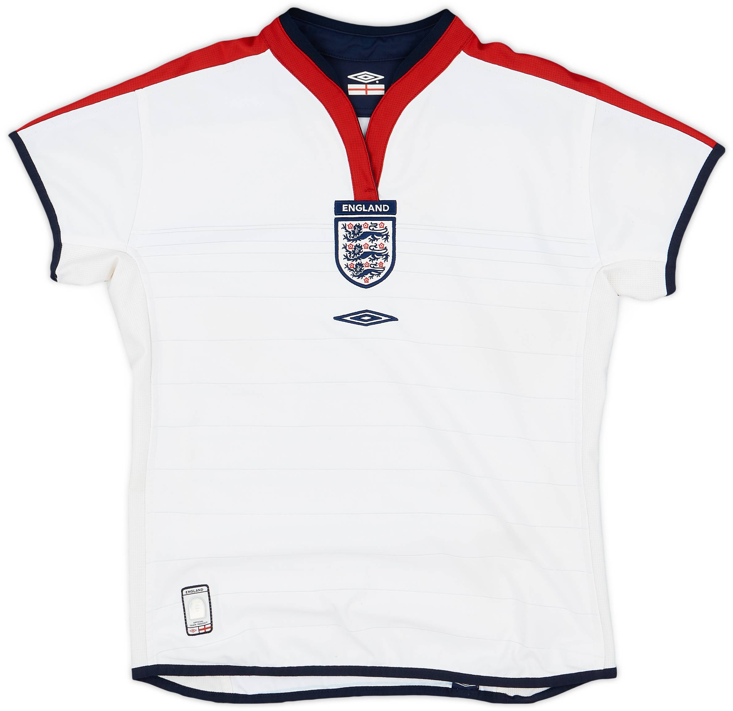 2003-05 England Home Shirt - 8/10 - (Women's L)
