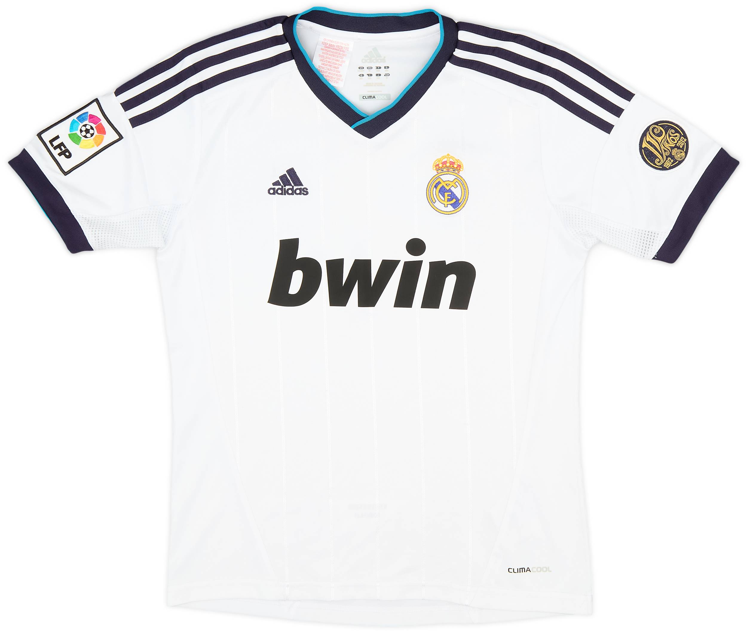 2013 14 Real Madrid Home Shirt 9 10 M.Boys