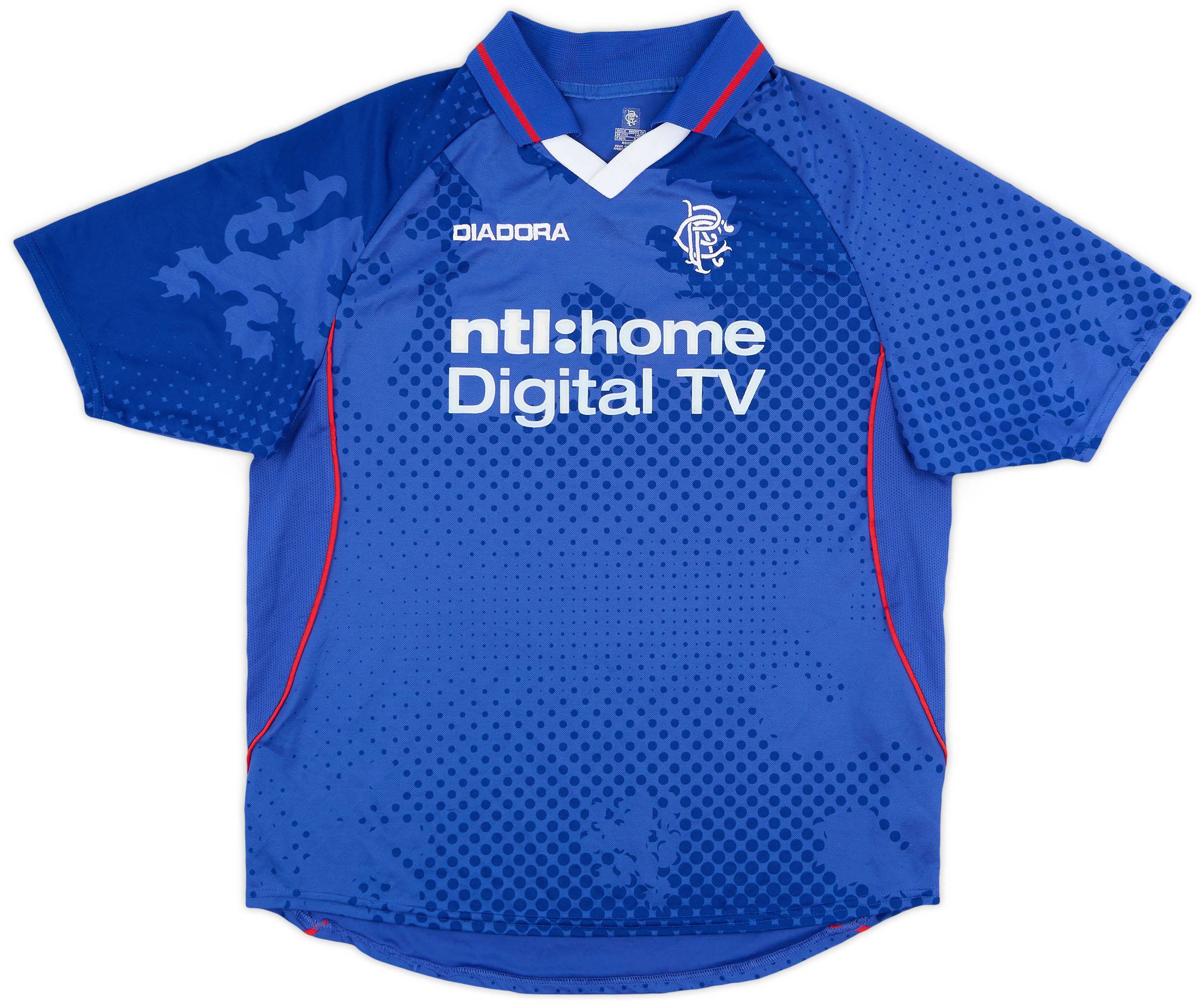 2002-03 Rangers Home Shirt - 8/10 - (M)