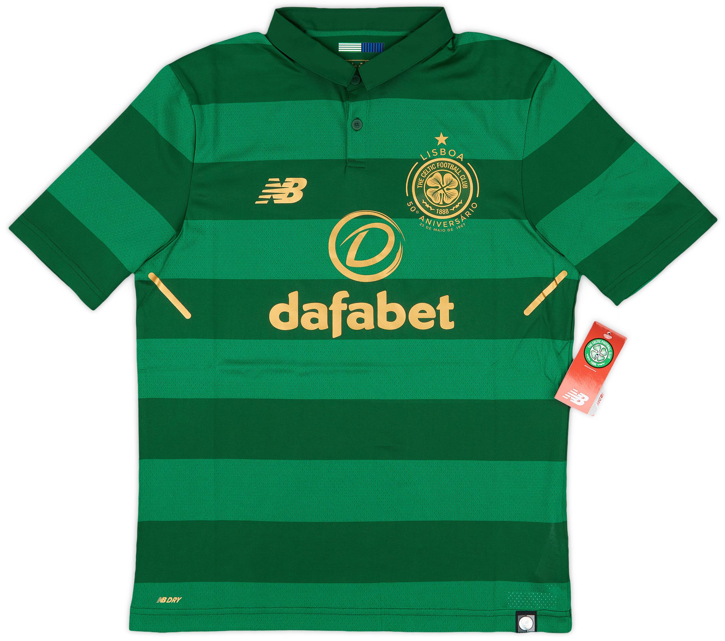 2017-18 Celtic 'Lisbon Lions 50th Anniversary' Away Shirt (S)