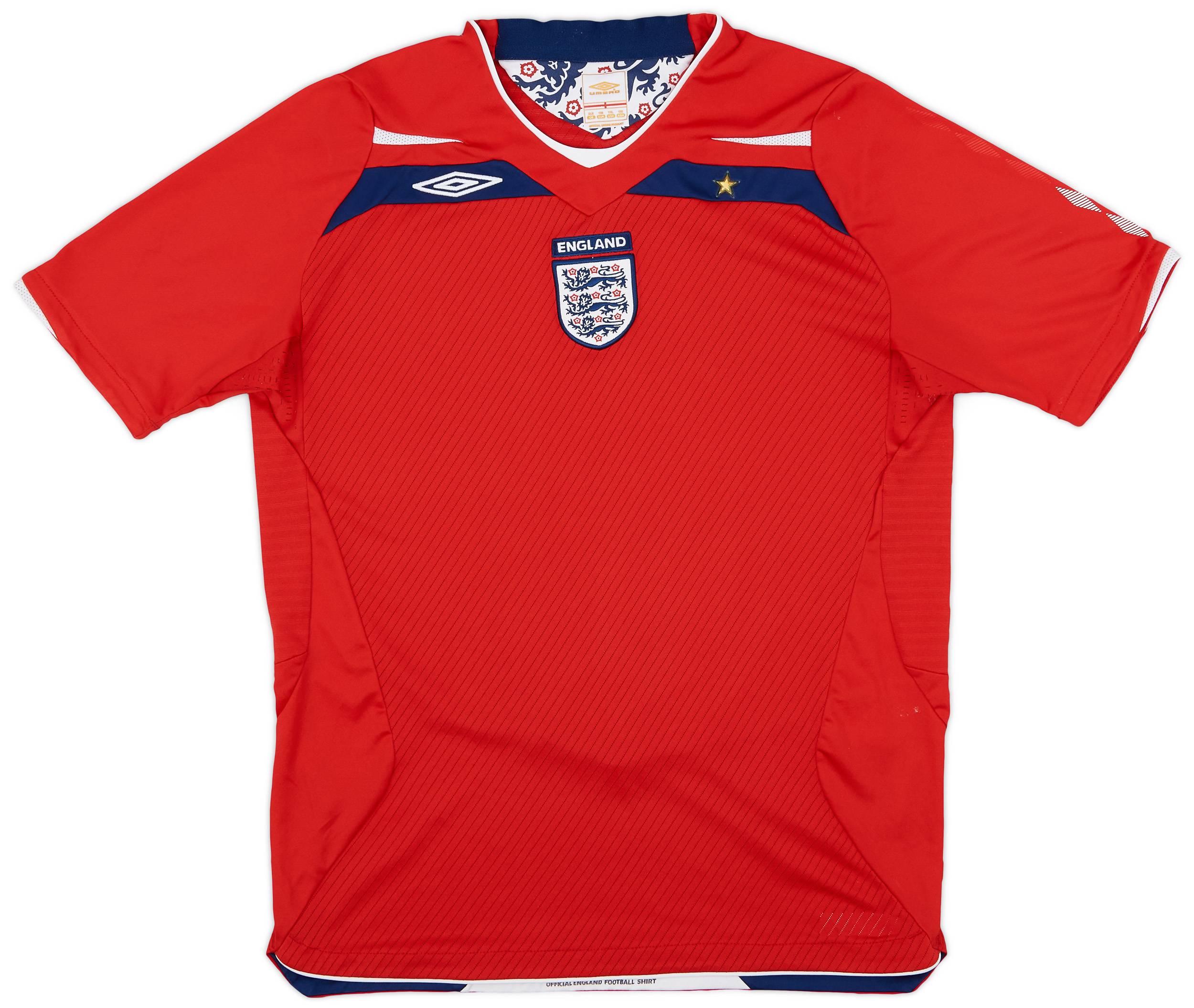 2008-10 England Away Shirt - 7/10 - (XL.Boys)